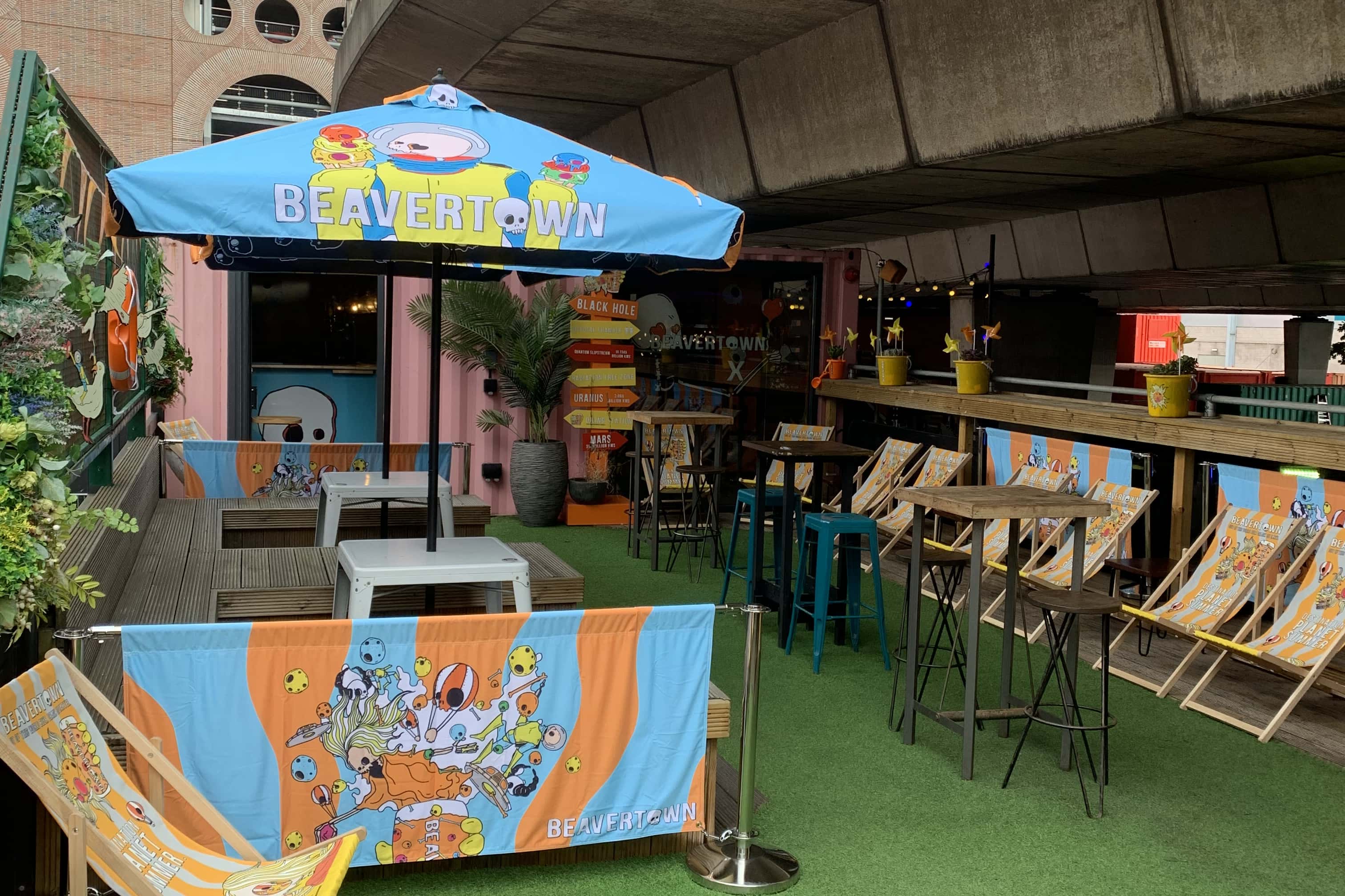 The Studio, Stage & Garden Terraces and Beavertown Bar 4