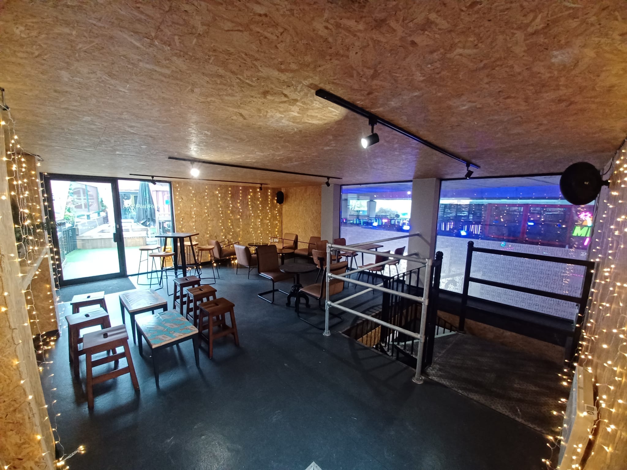 The Studio, Stage & Garden Terraces and Beavertown Bar 8