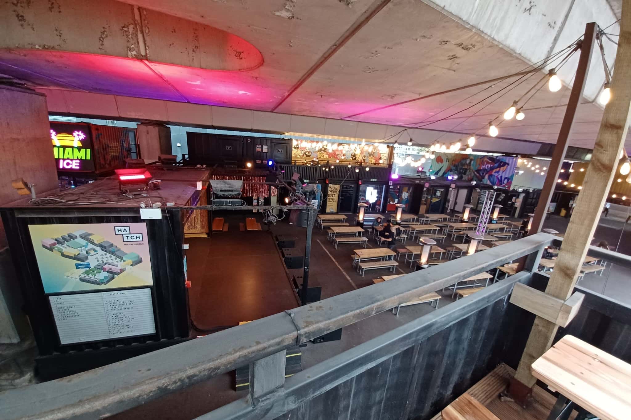 The Studio, Stage & Garden Terraces and Beavertown Bar 11