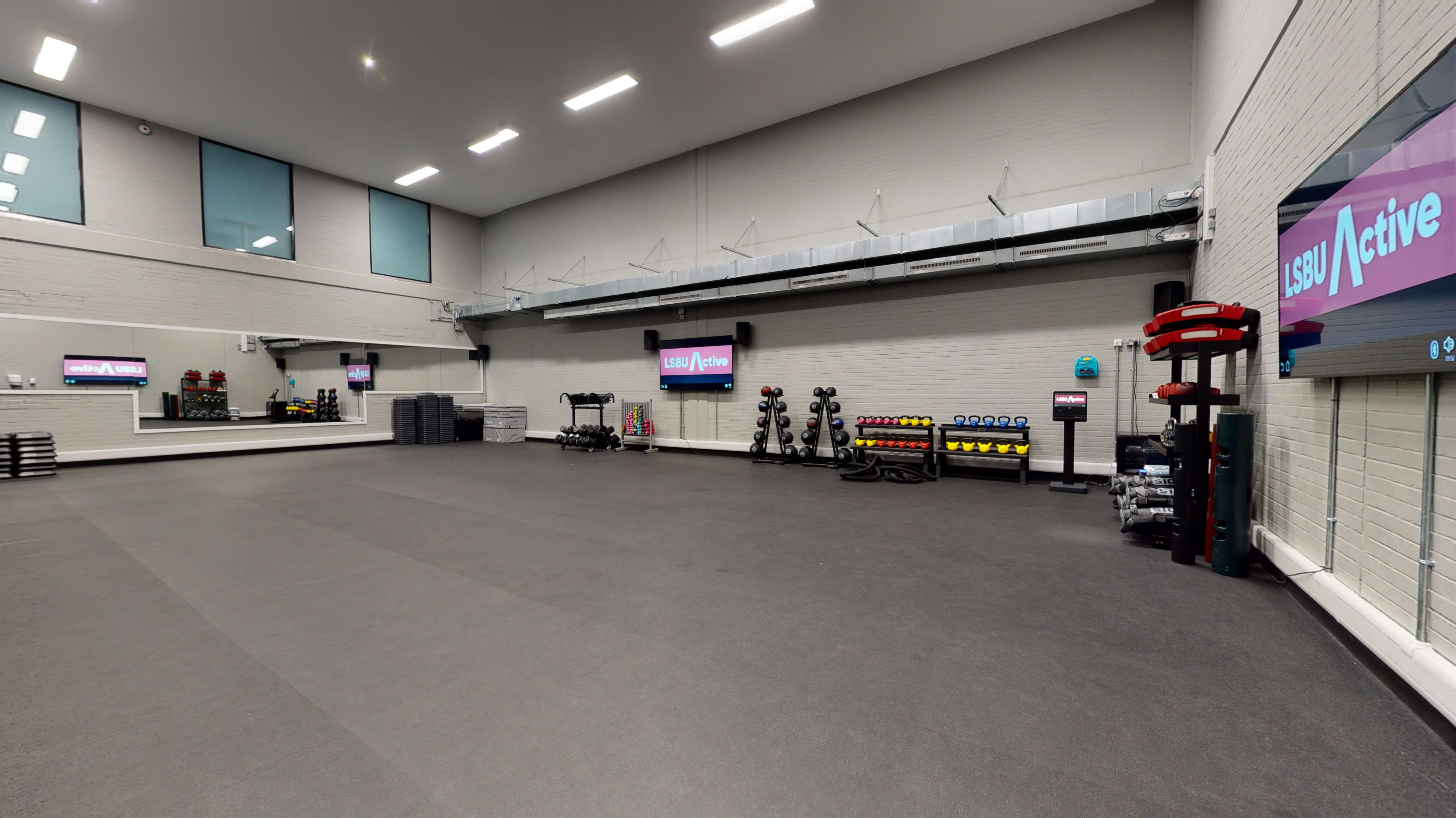 Dance and Group Exercise Studio Space 1