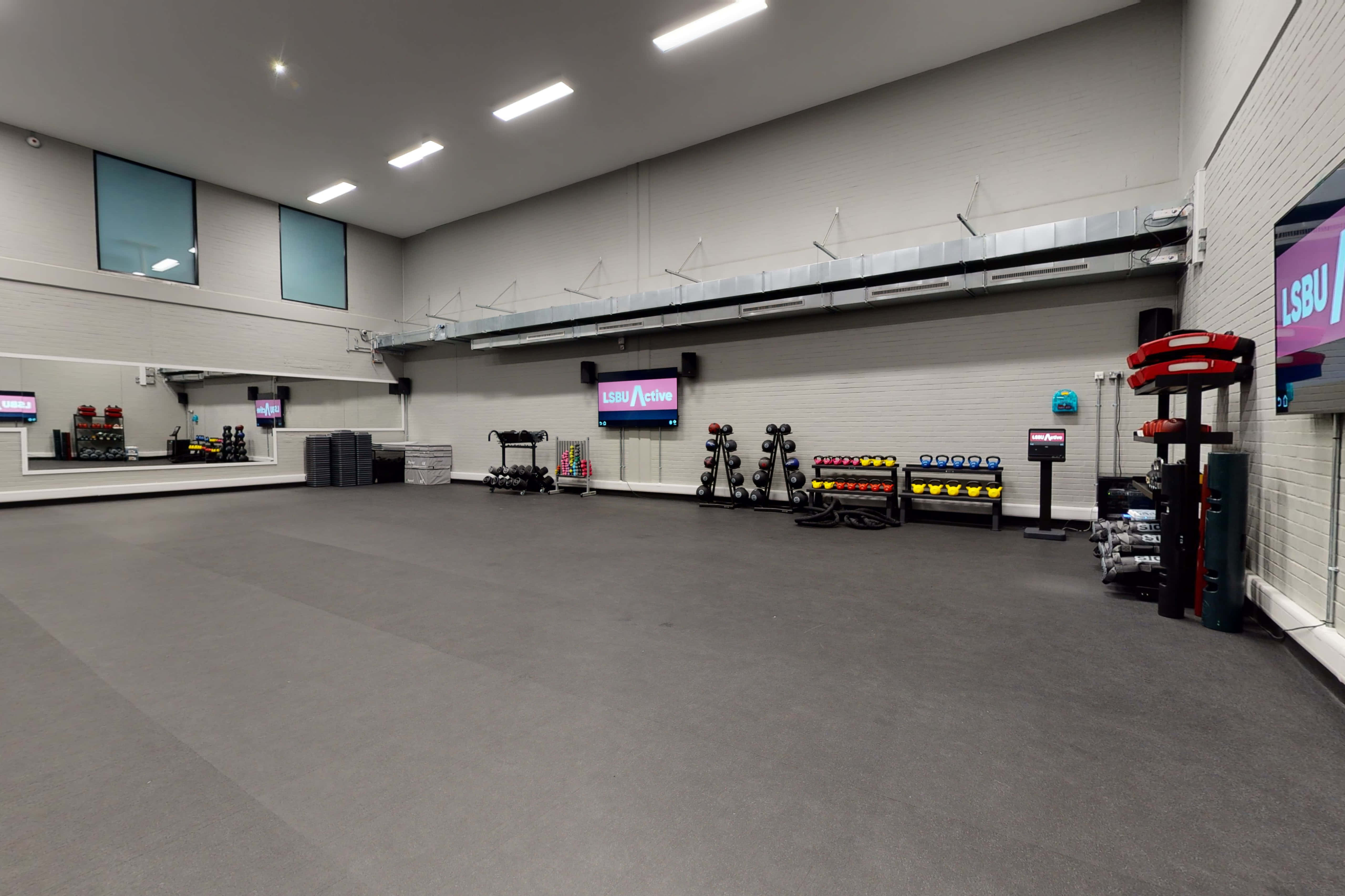 Dance and Group Exercise Studio Space 1
