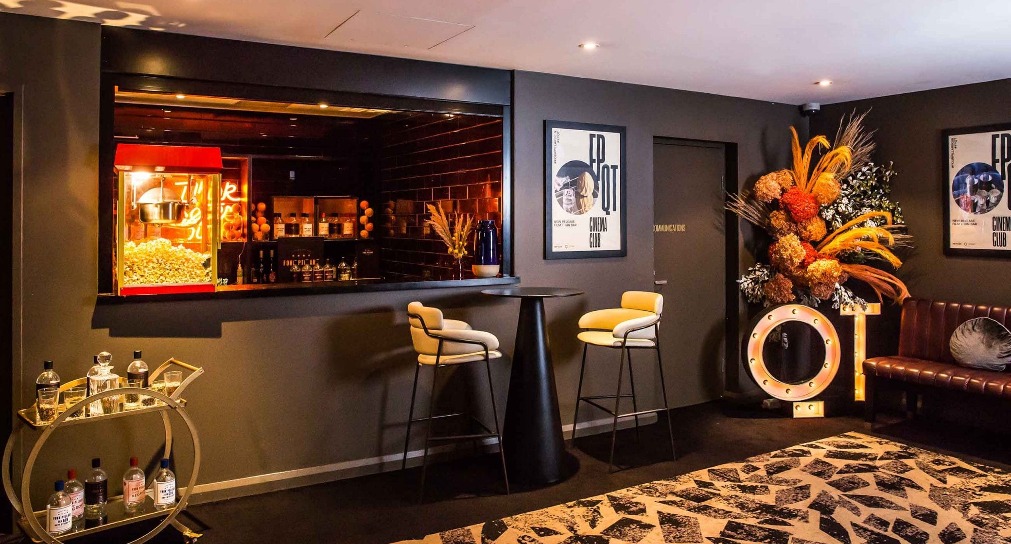 Screening Room + Reel Bar