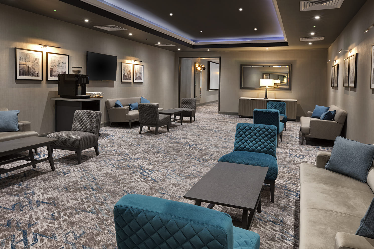 Conference, meetings and events rooms. 4