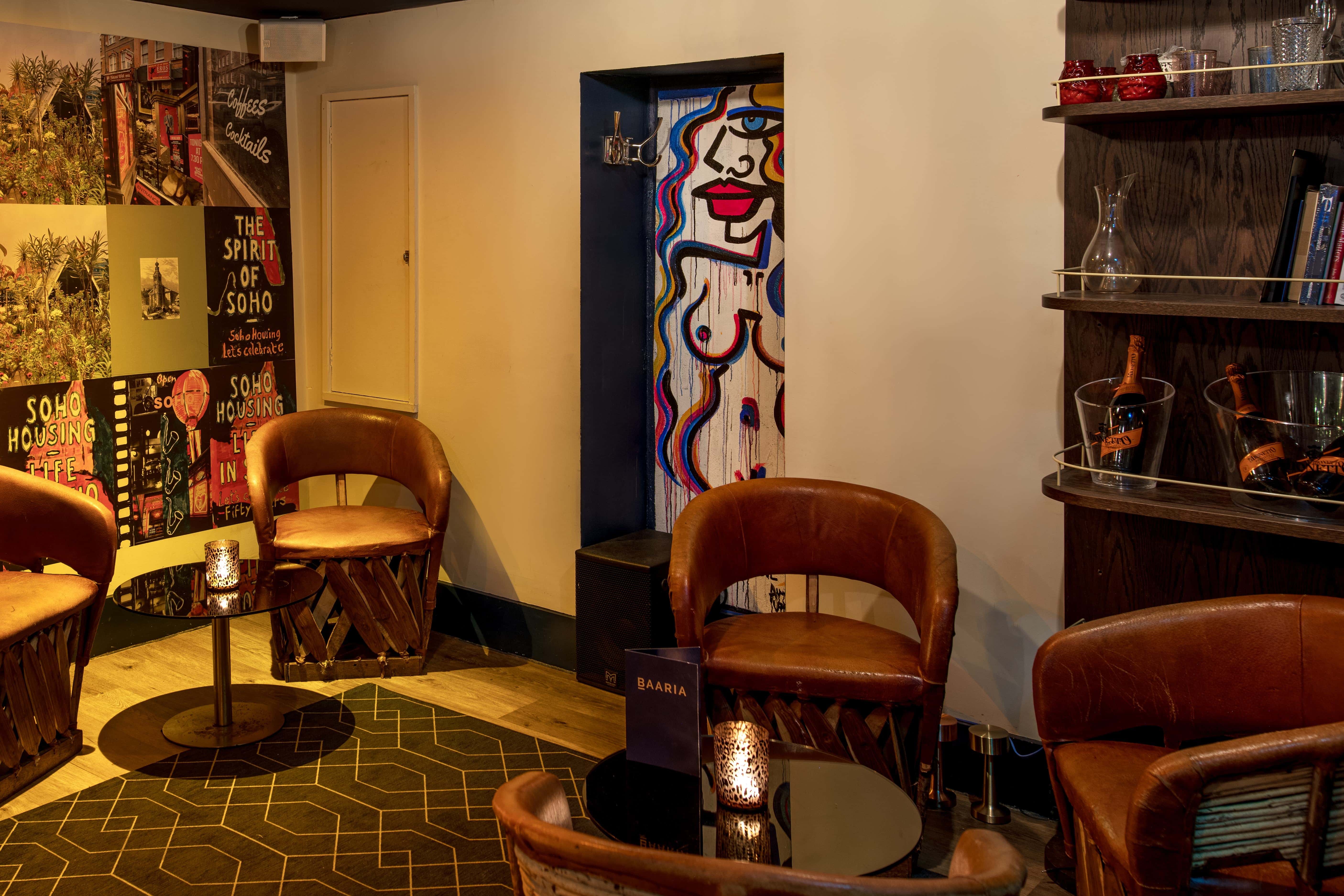 BAARIA intimate downstairs lounge 1