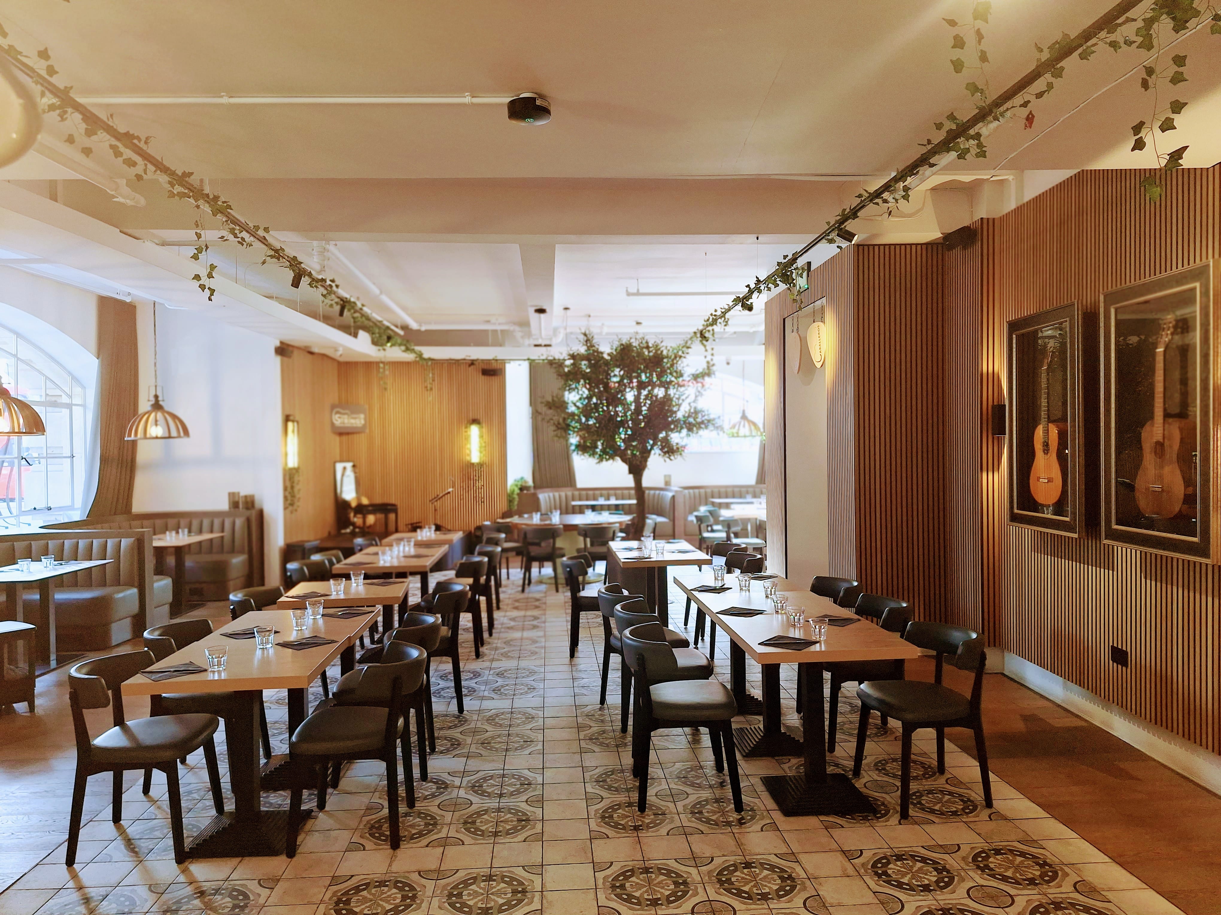 Whole venue Strings Restaurant  12