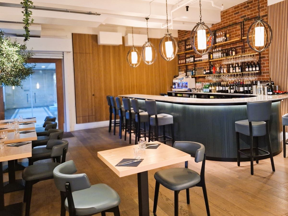 Bar Area Strings Restaurant 1