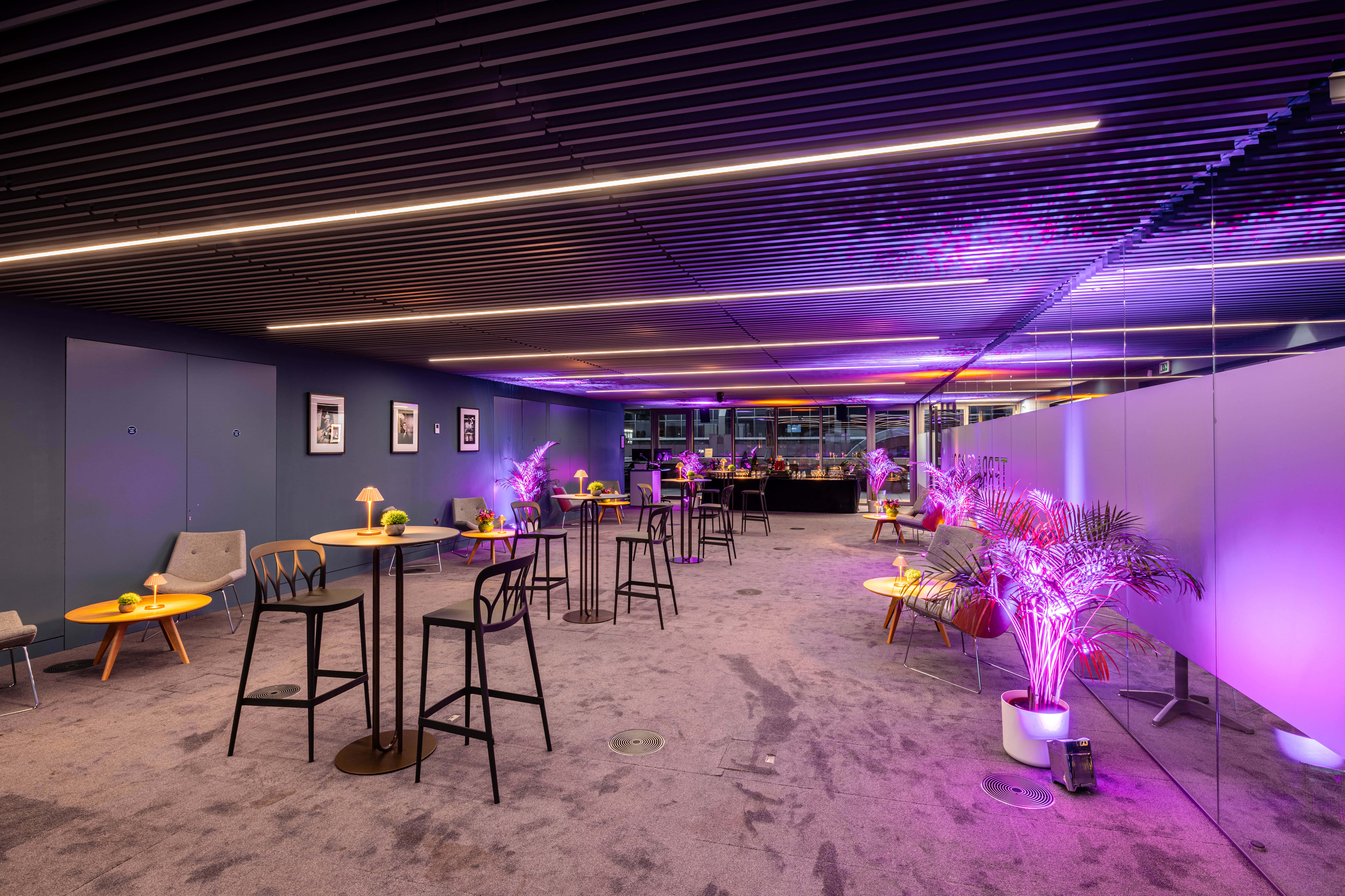 Christmas Party in Terrace Room with heated terraces and views on the City 5