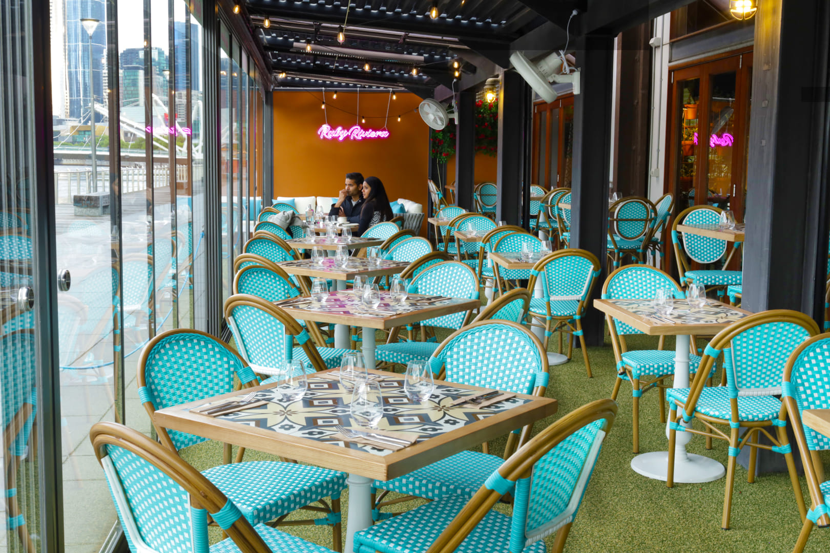 Riverside Space with Open Kitchen and Terrace at Ruby Riviera 2