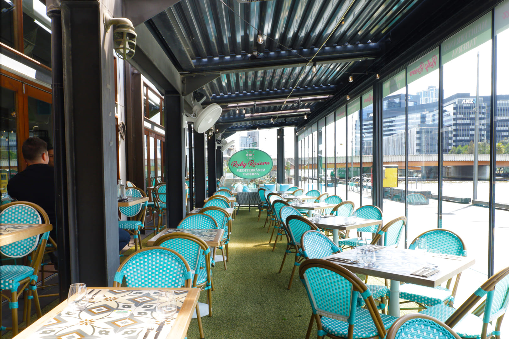 Bright Riverside Terrace 2