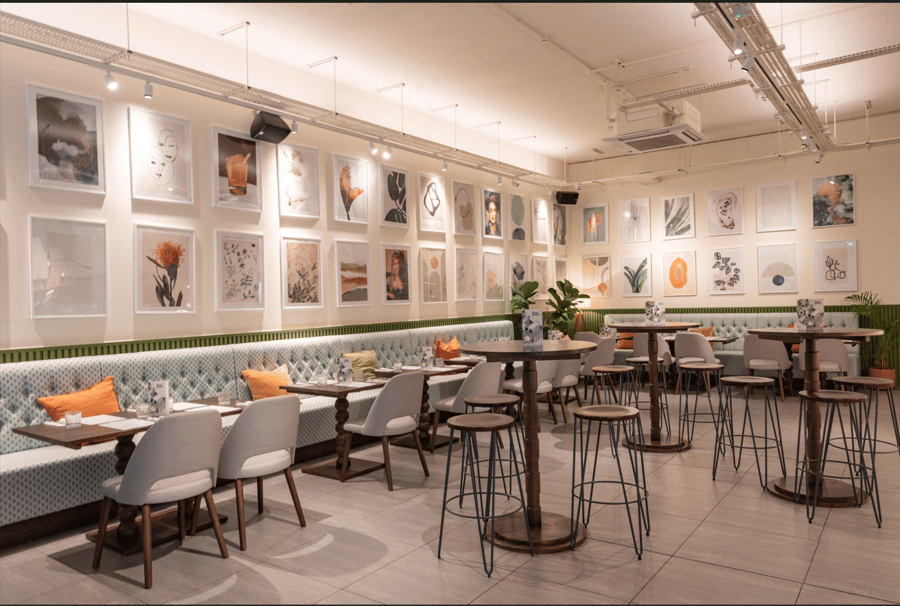 Semi-Private Bar Space