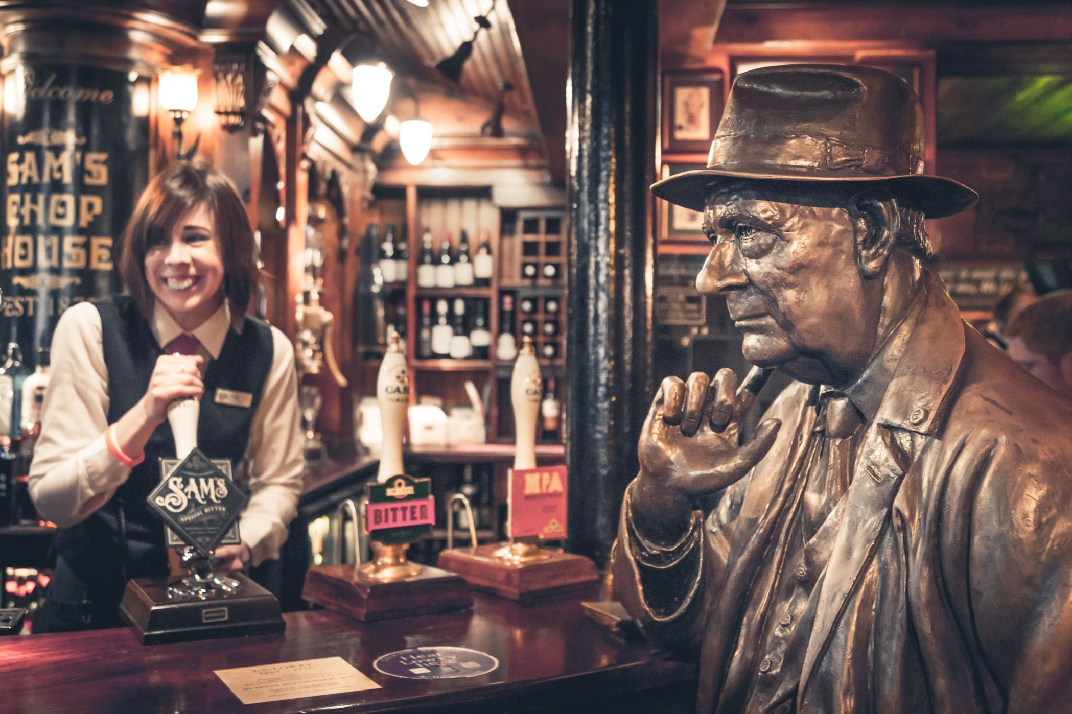 Sam's Bar Seating Area