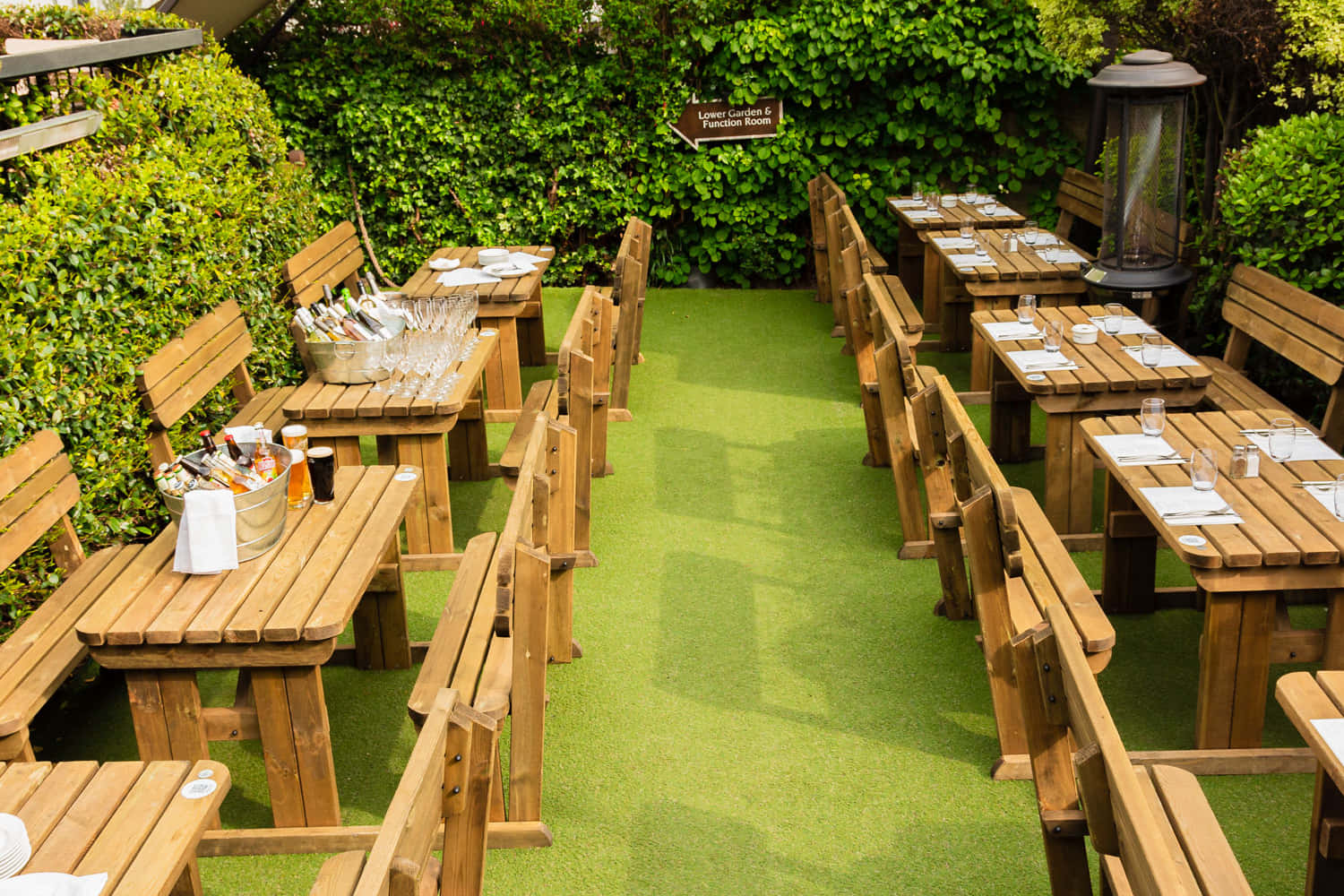 Garden Area for Unforgettable Semi-Private Events 1