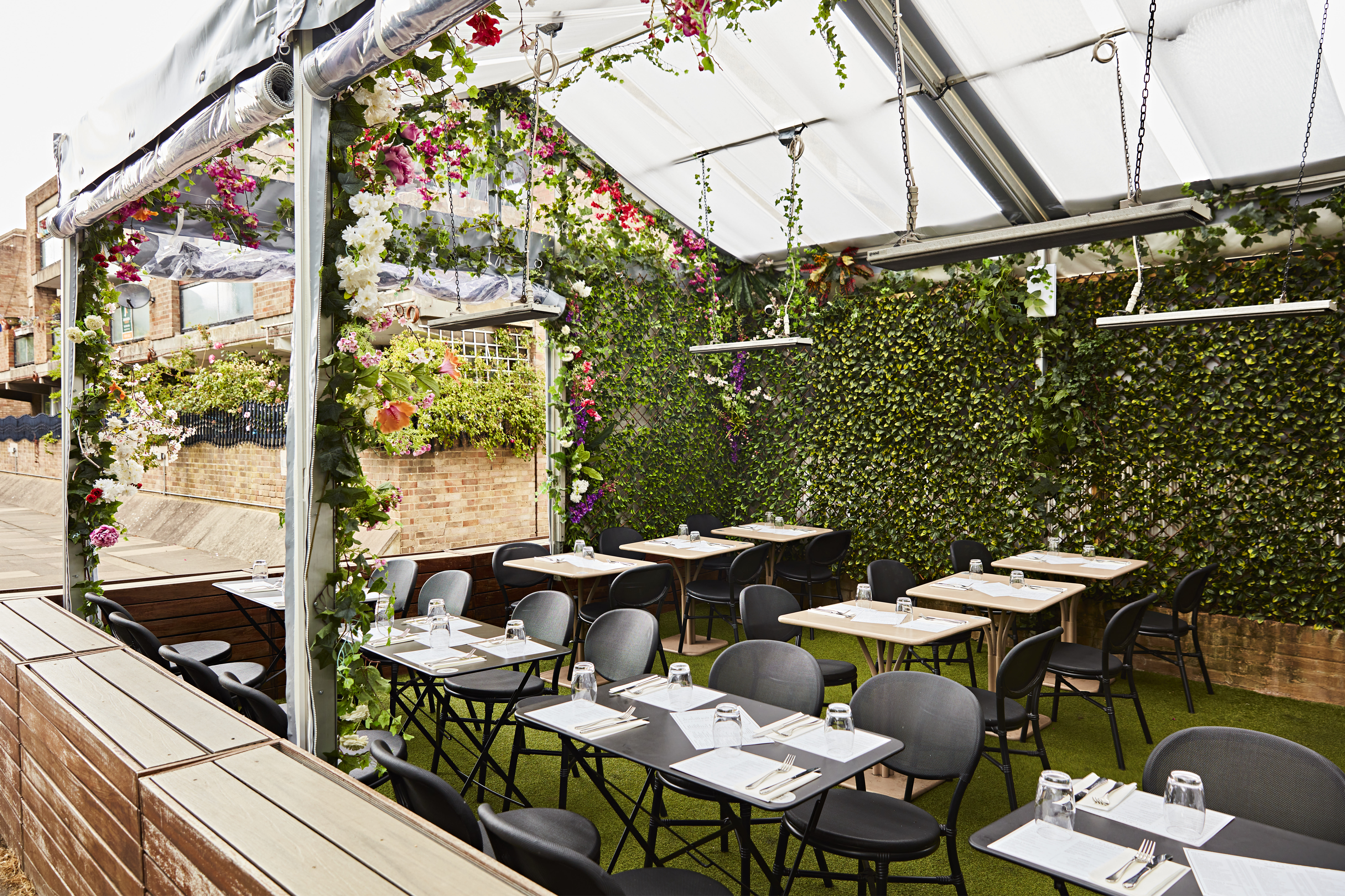 Semi-Private Canalside Terrace