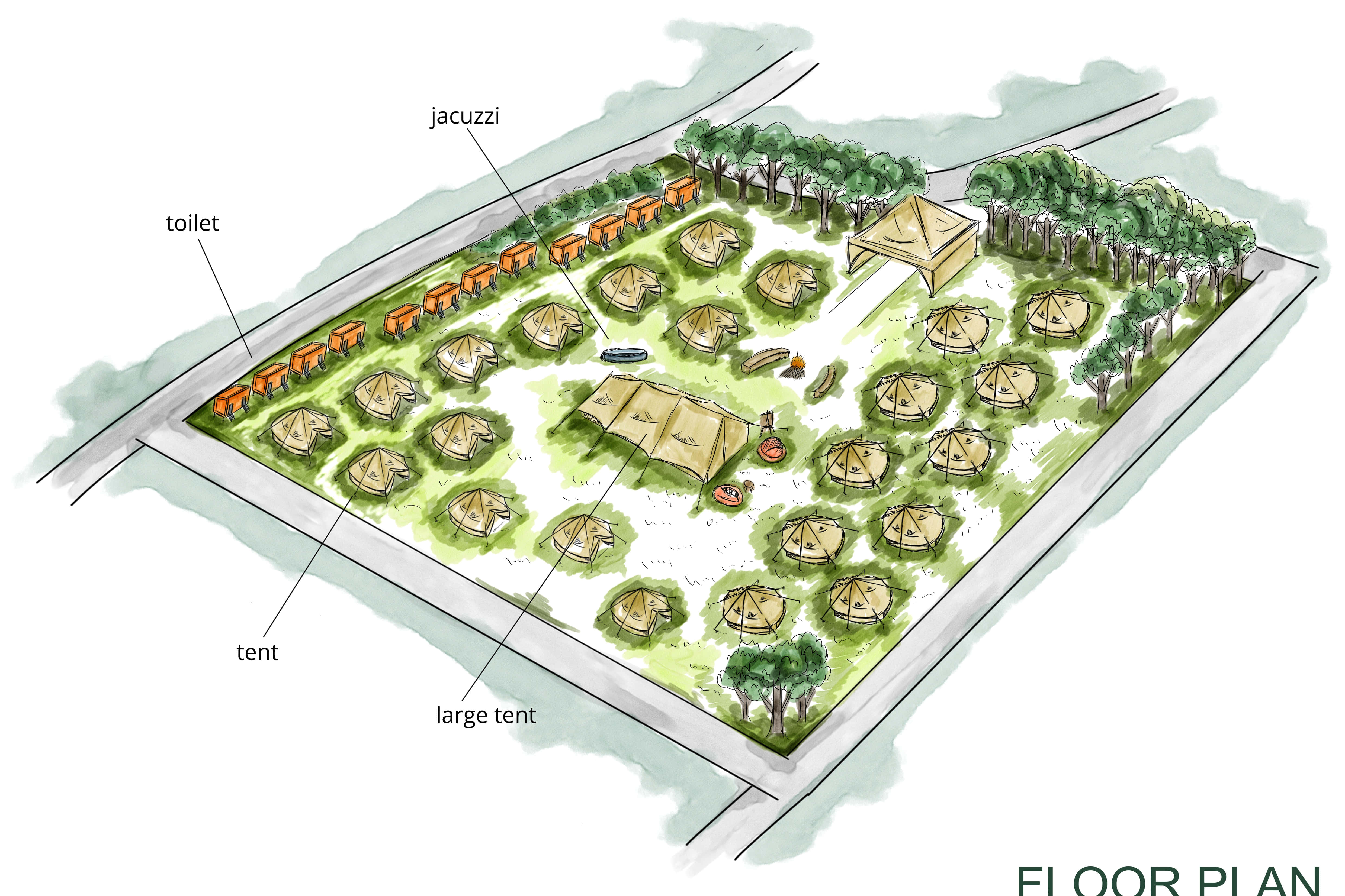 Bell Tent Village Parks 9