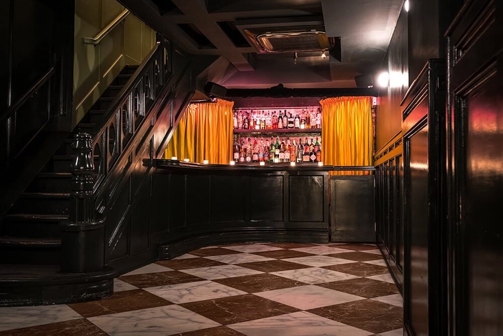 Downstairs Curved Bar 2