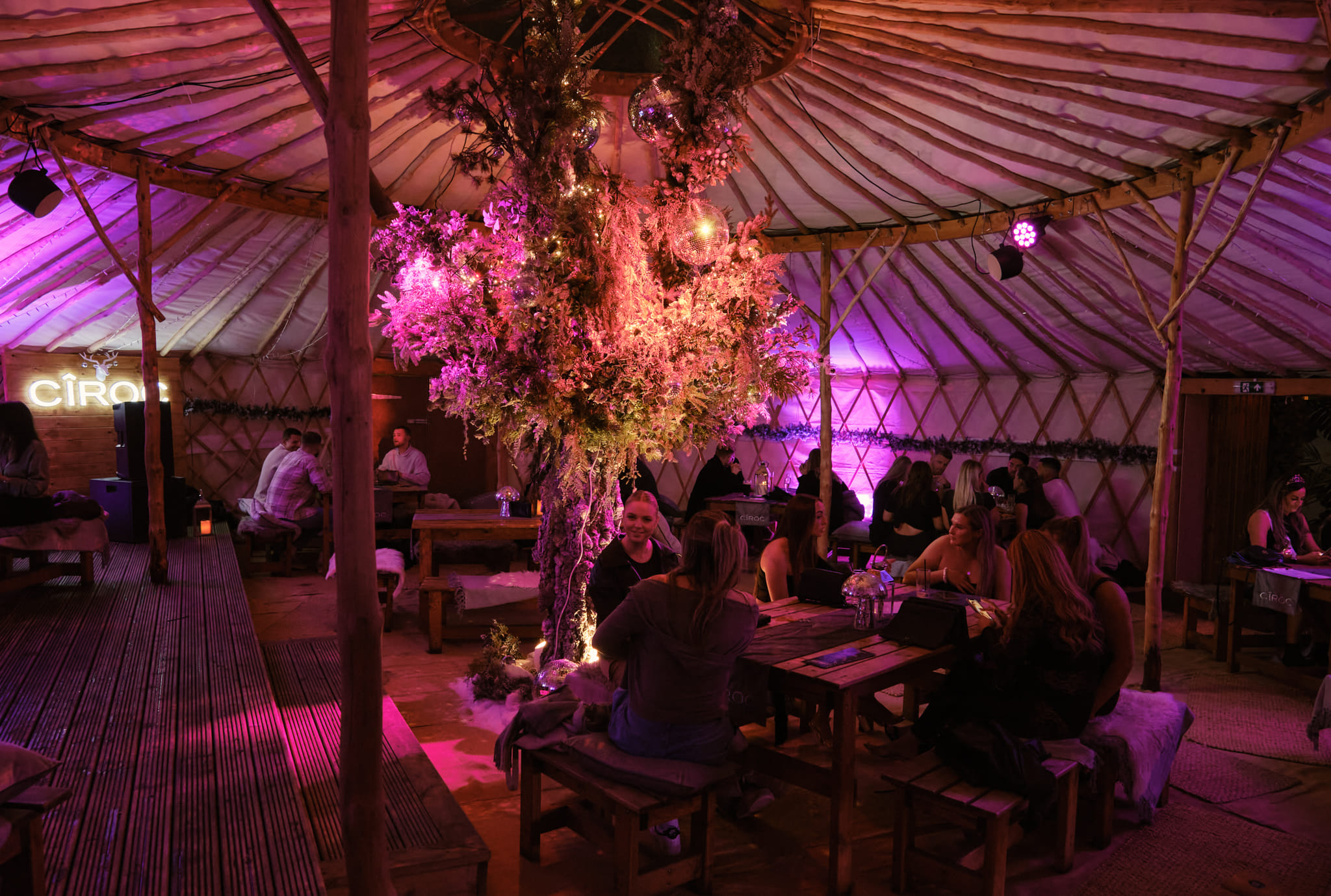The Lawn Club - Christmas Yurt  1
