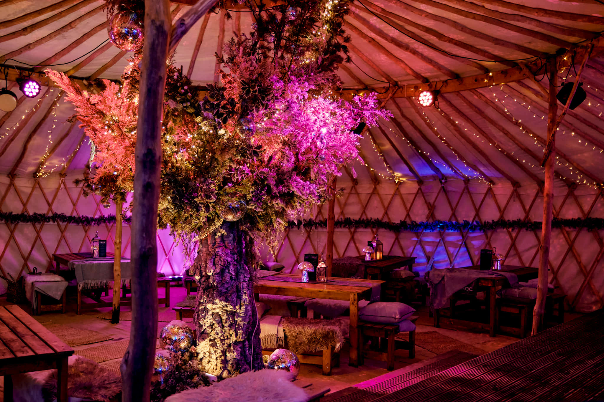 The Lawn Club - Christmas Yurt 4