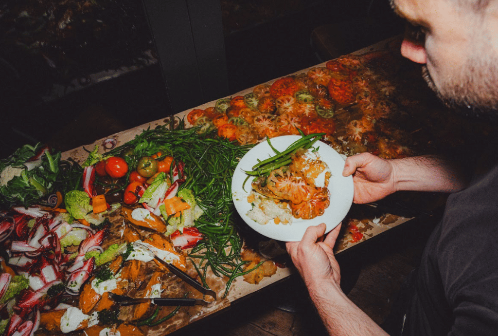 Festive Miznon Soho 1