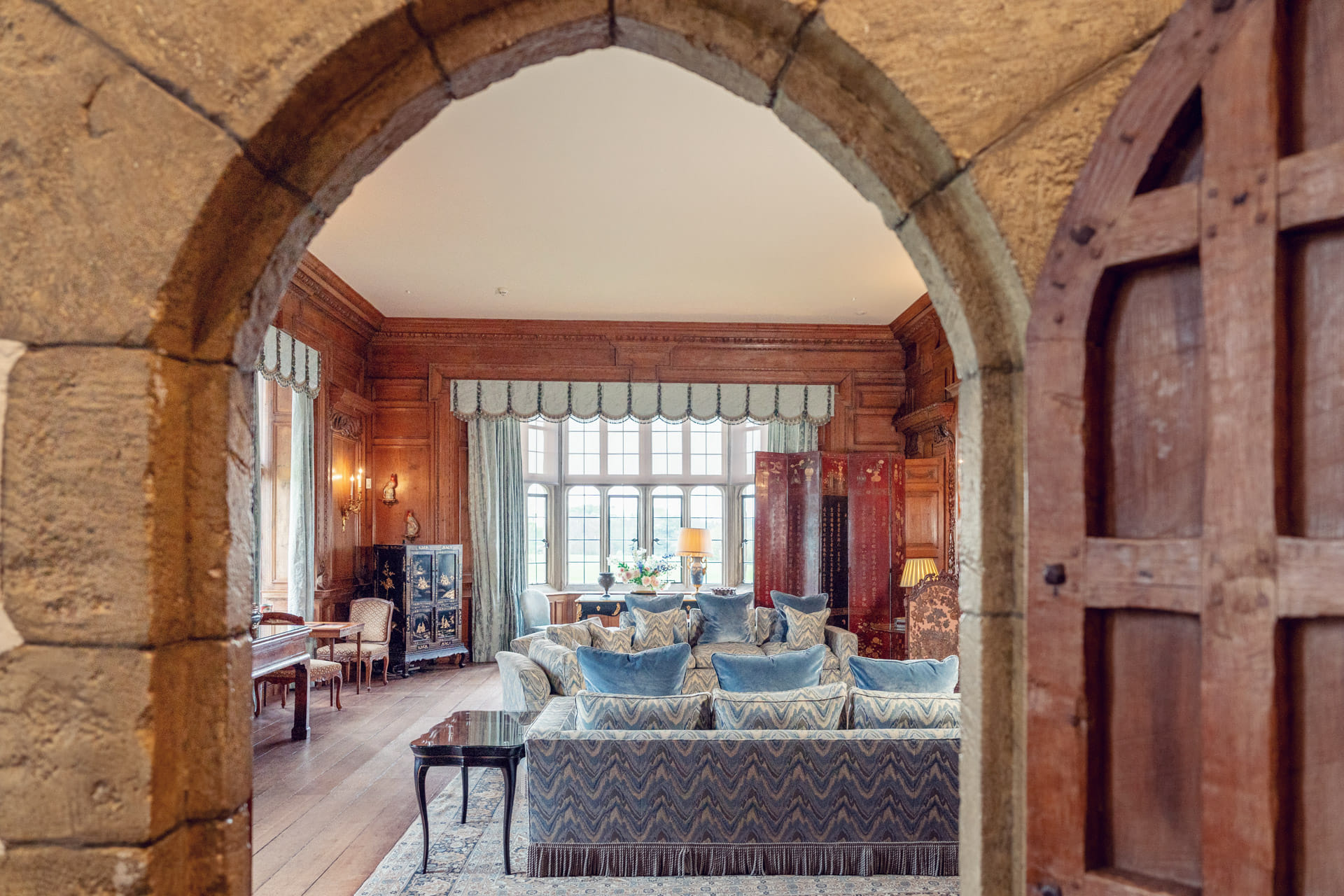 Leeds Castle -  Thorpe Hall & Yellow Drawing Room