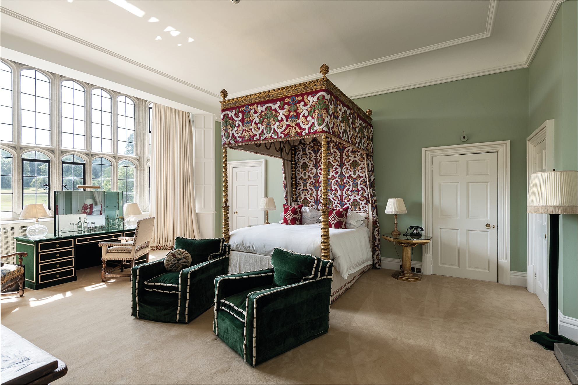 Leeds Castle -  Thorpe Hall & Yellow Drawing Room 11