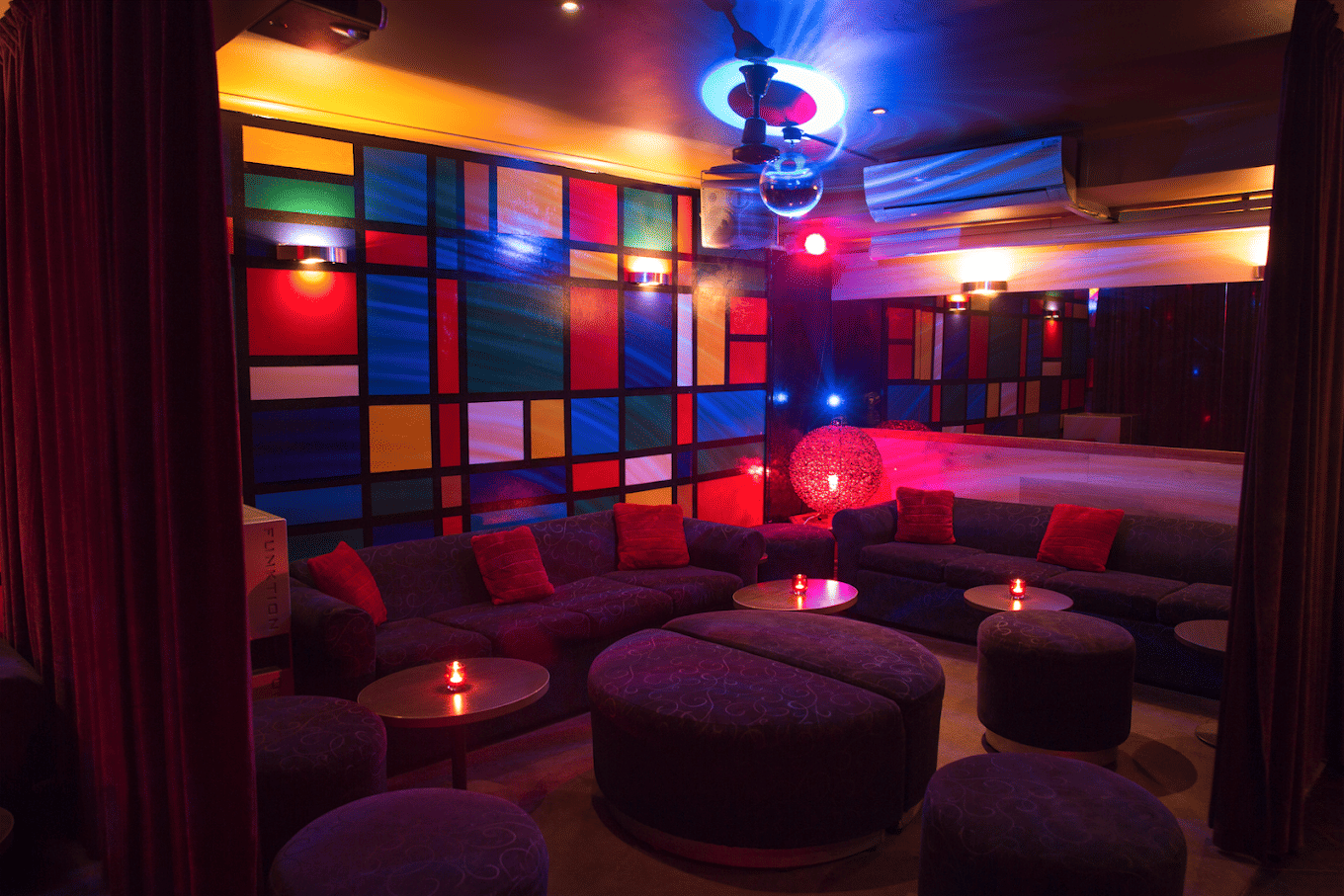 Curtained-off Area 0