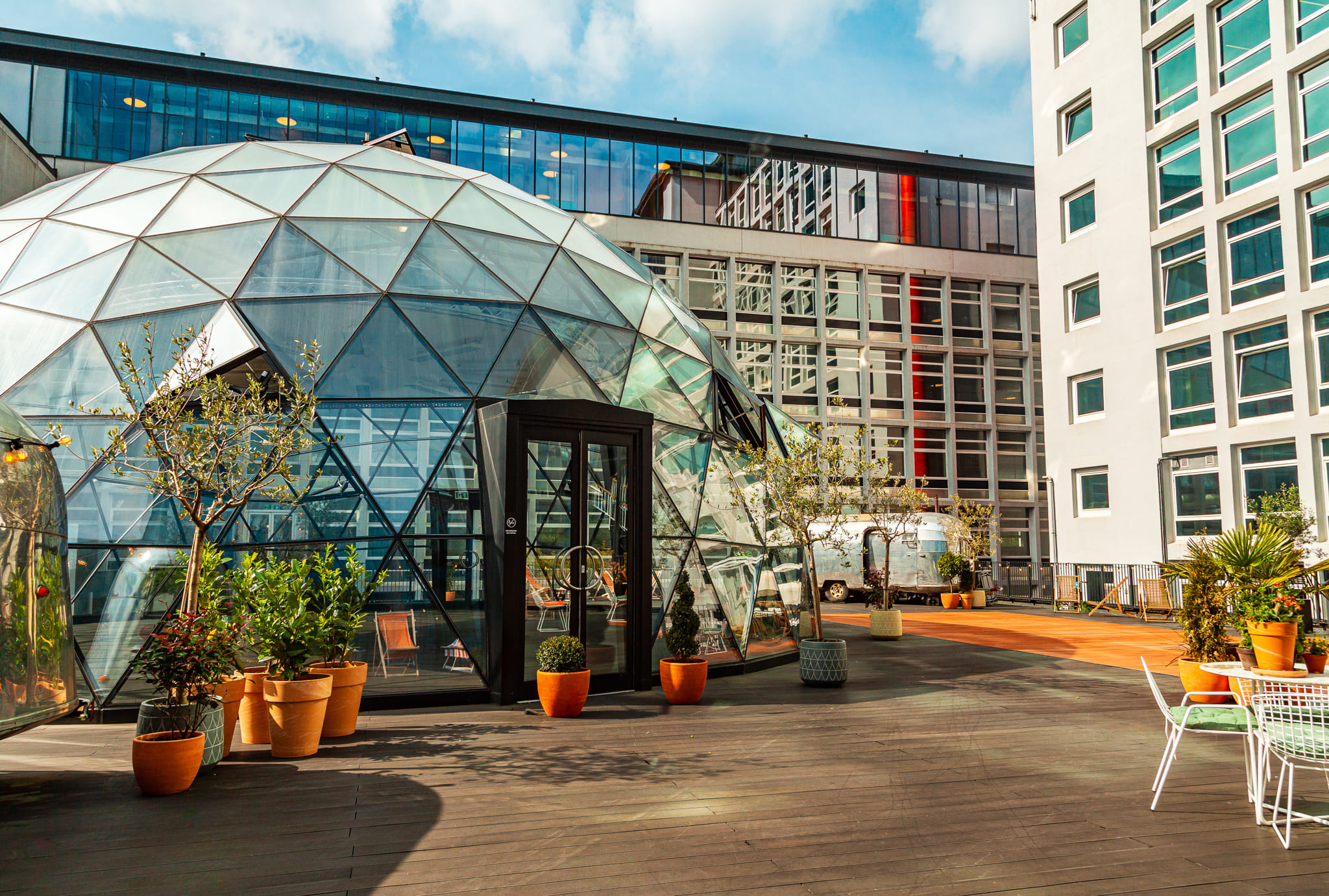 Rooftop Deck and Dome 8