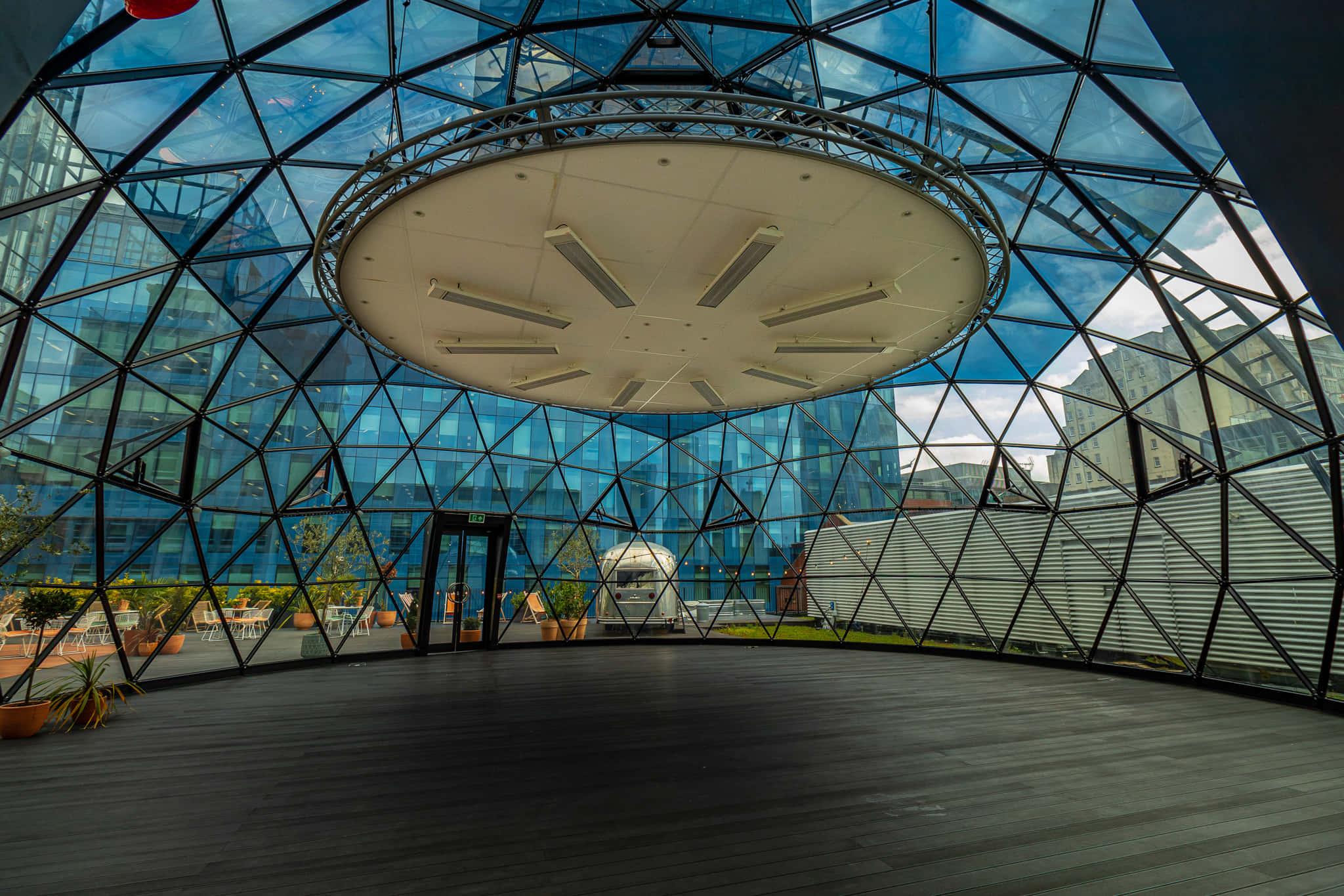 Rooftop Deck and Dome 1