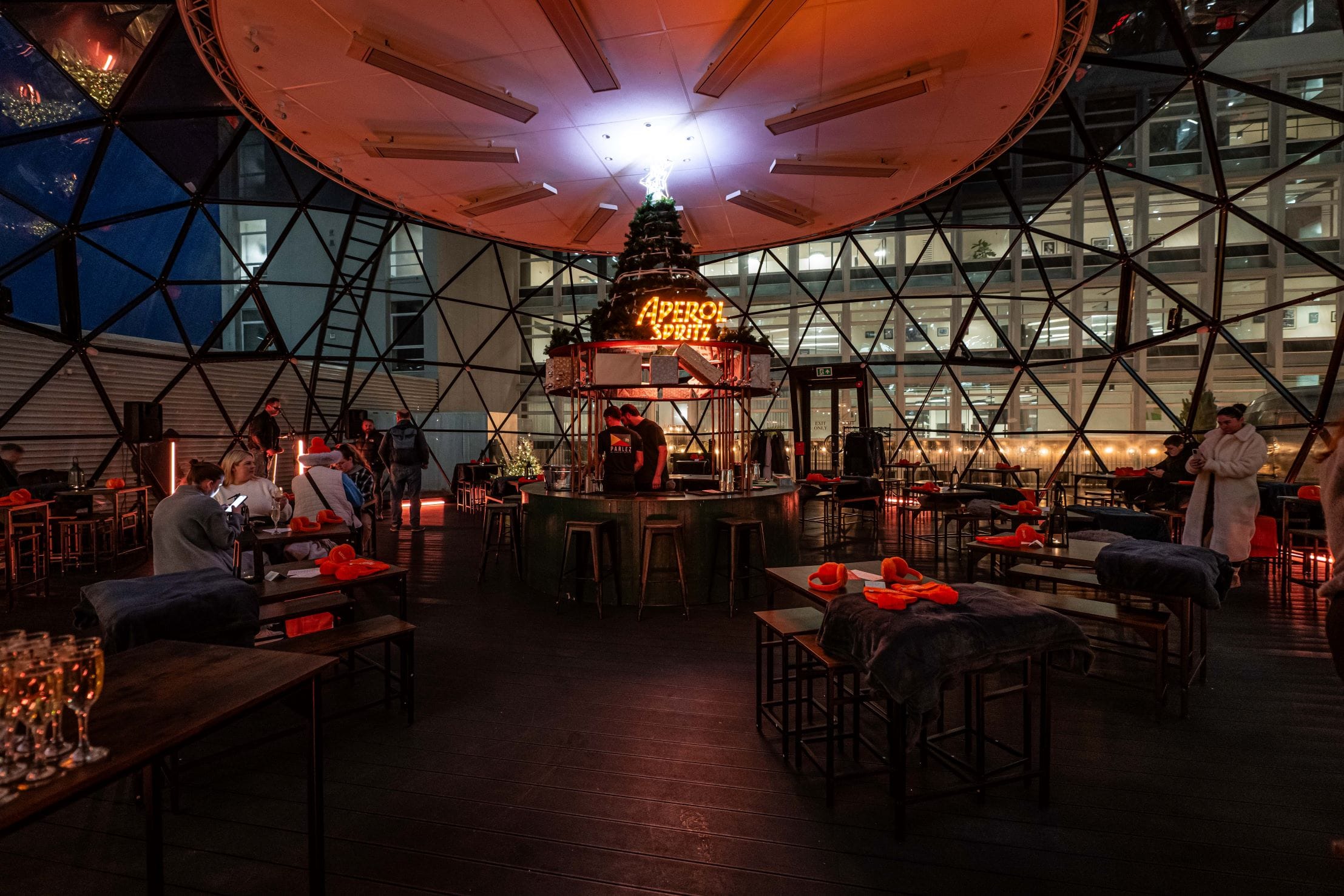 Rooftop Deck and Dome 5