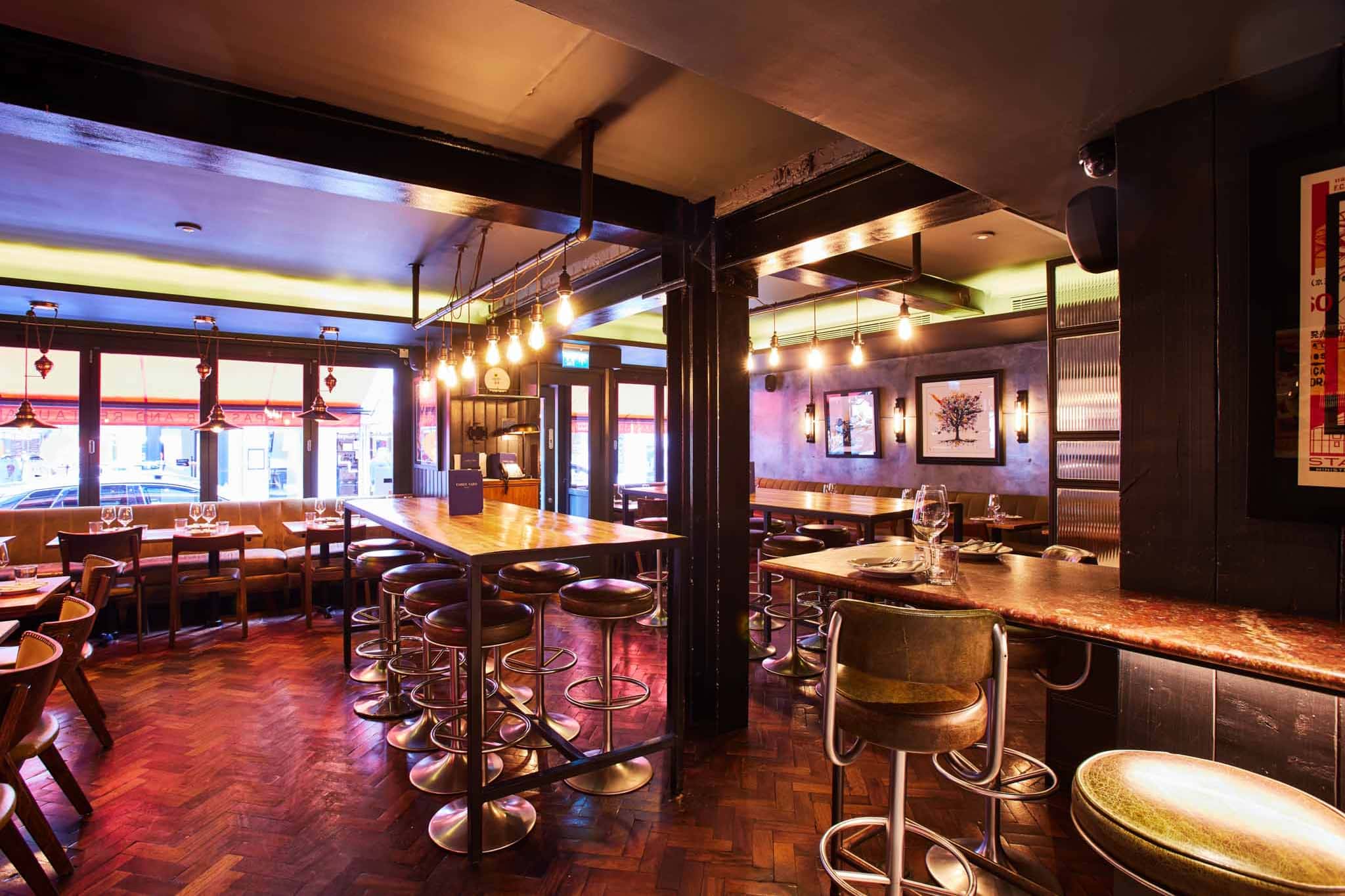 Ember Yard- Exclusive use of the main restaurant 3D tour