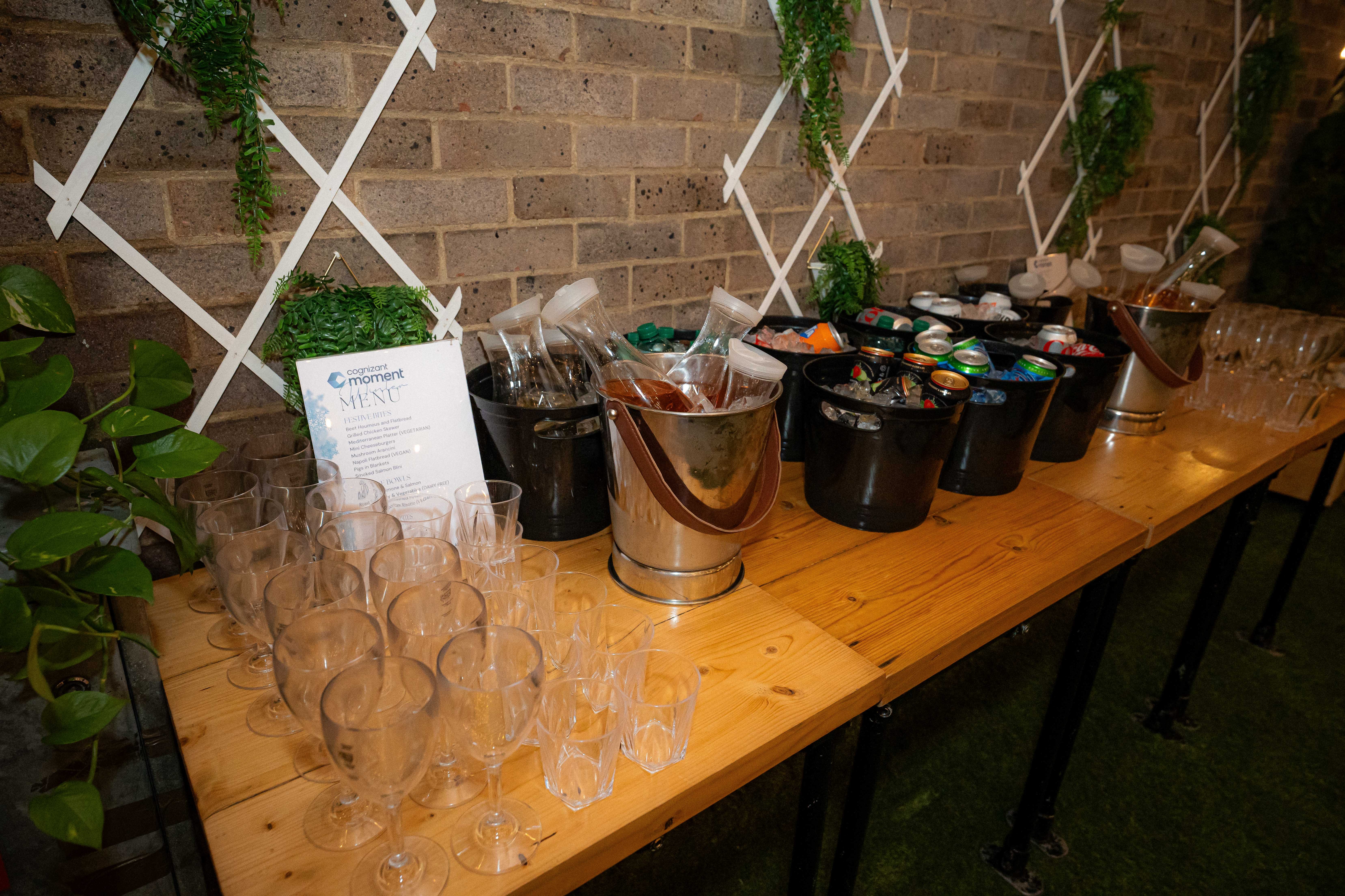 Finsbury Square Garden Bar - Christmas Set Up 8