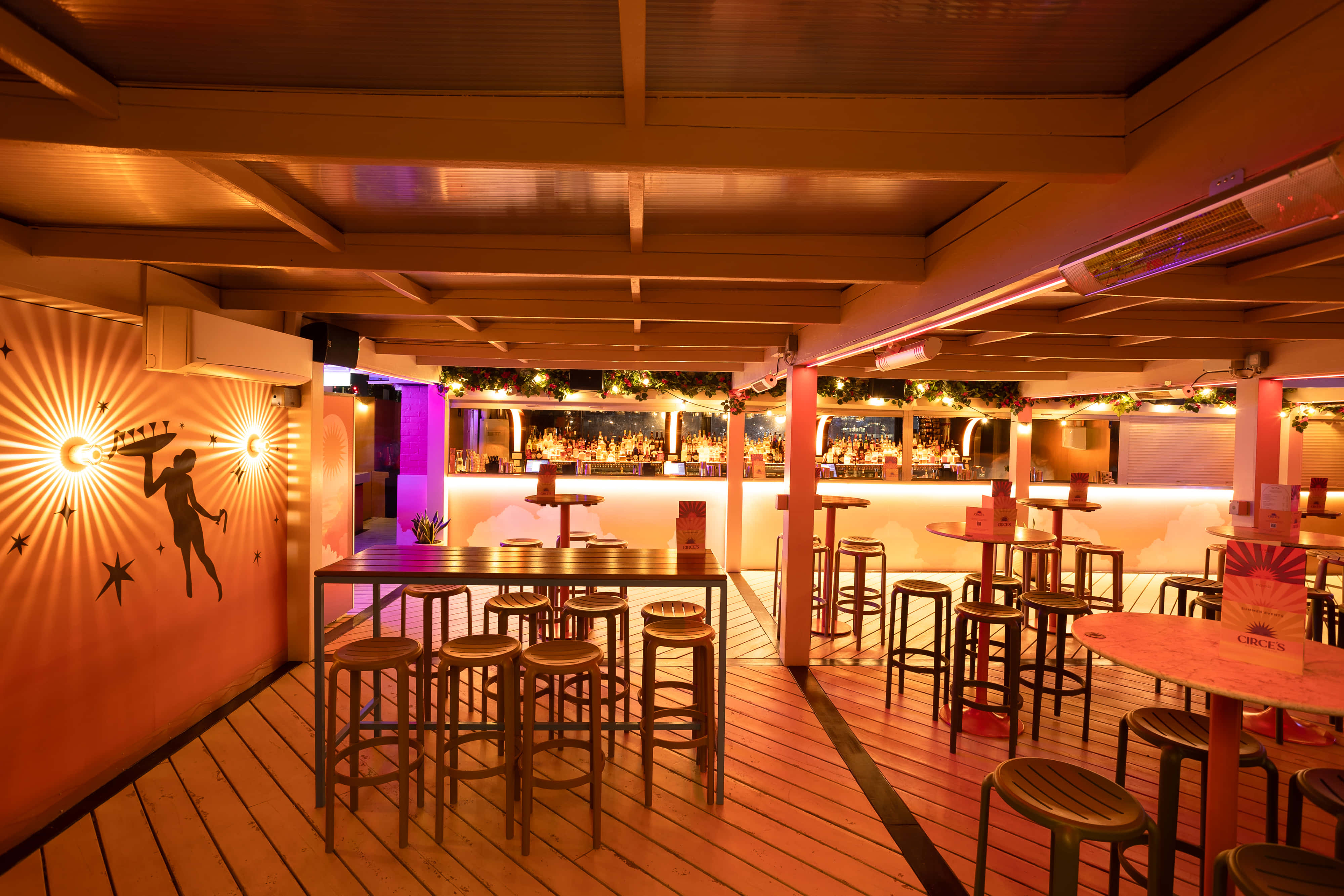 Circe's Corner with additional shared space in Olympus Bar 4