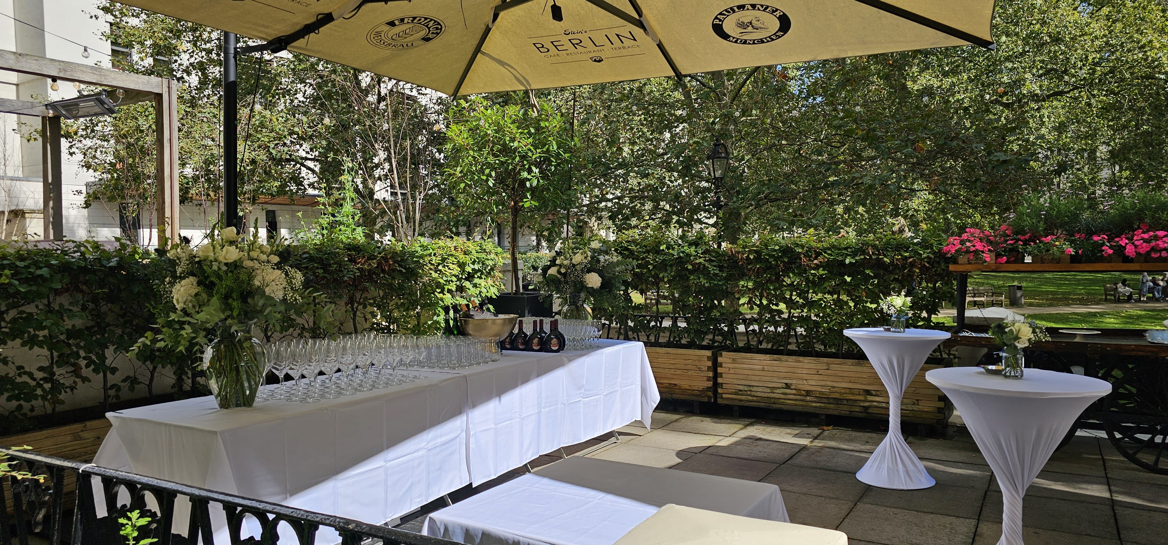 Terrace for up to 84 seated - 130 standing 2