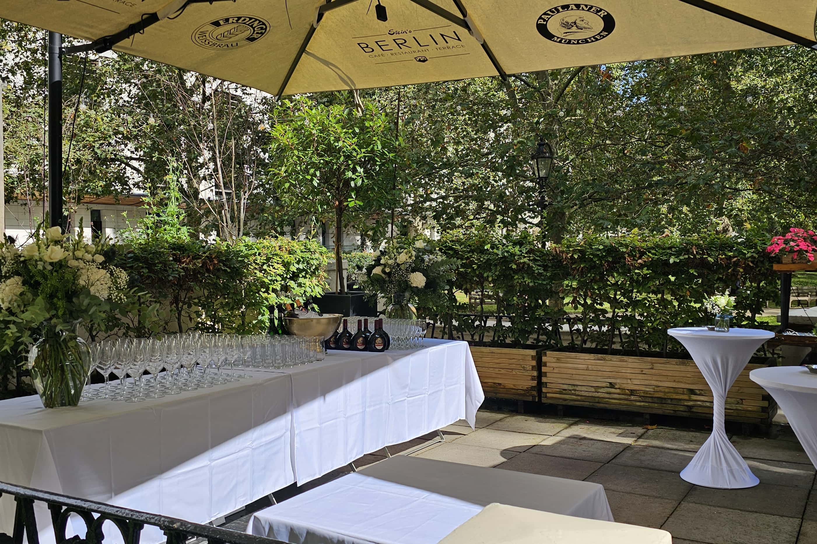 Terrace for up to 84 seated - 130 standing 2