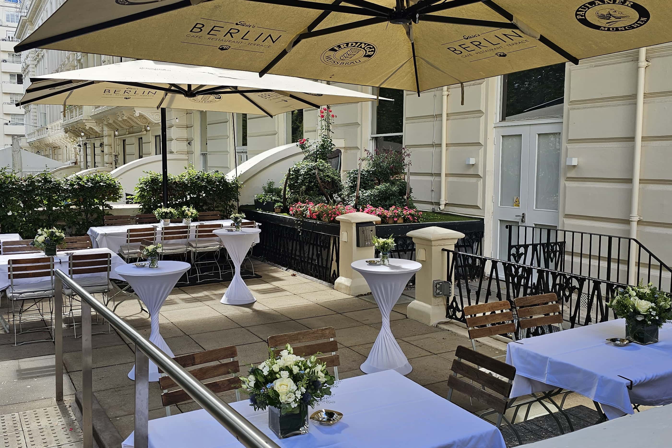 Terrace for up to 84 seated - 130 standing 4