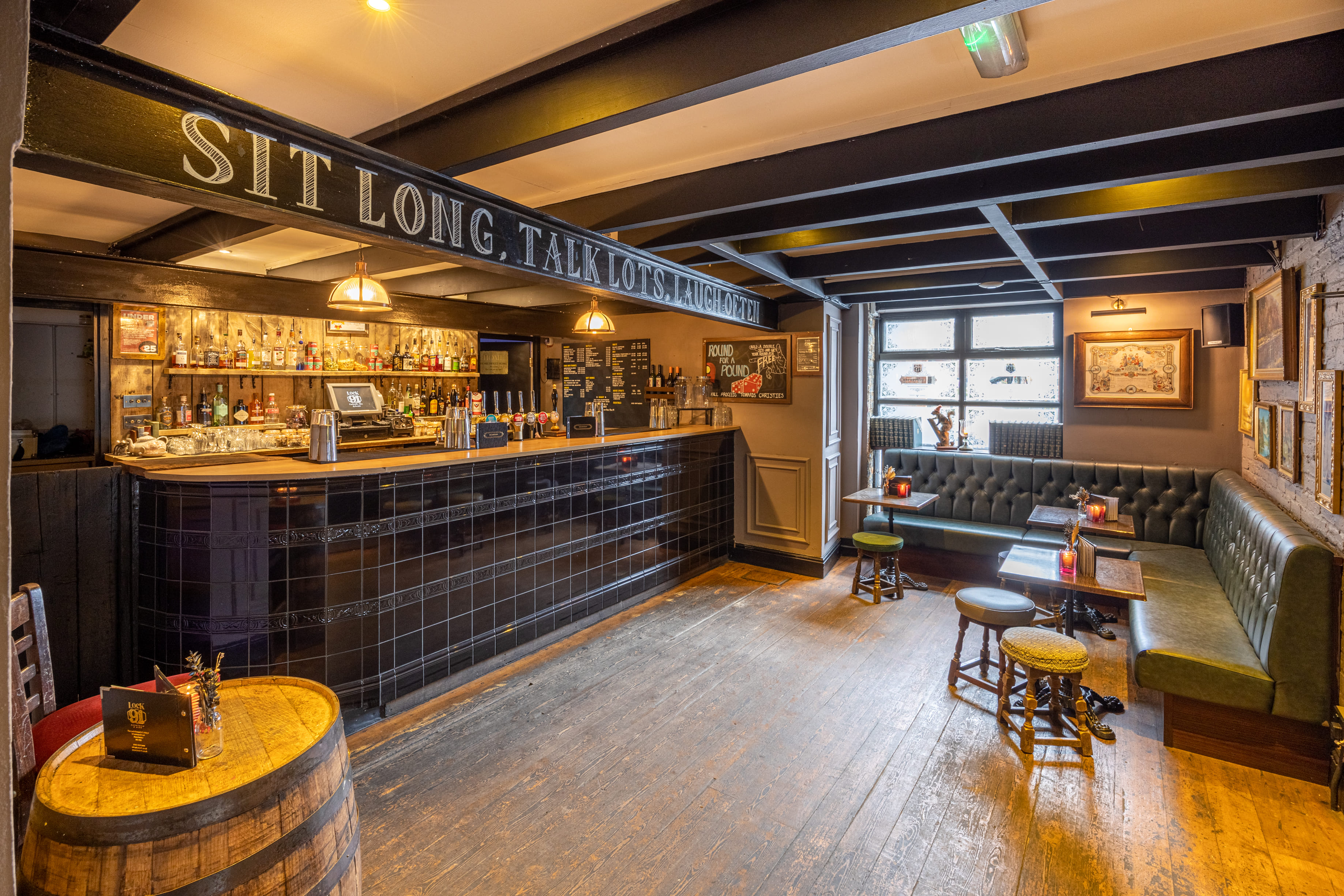 Reception Bar & Victorian Drinking Parlour