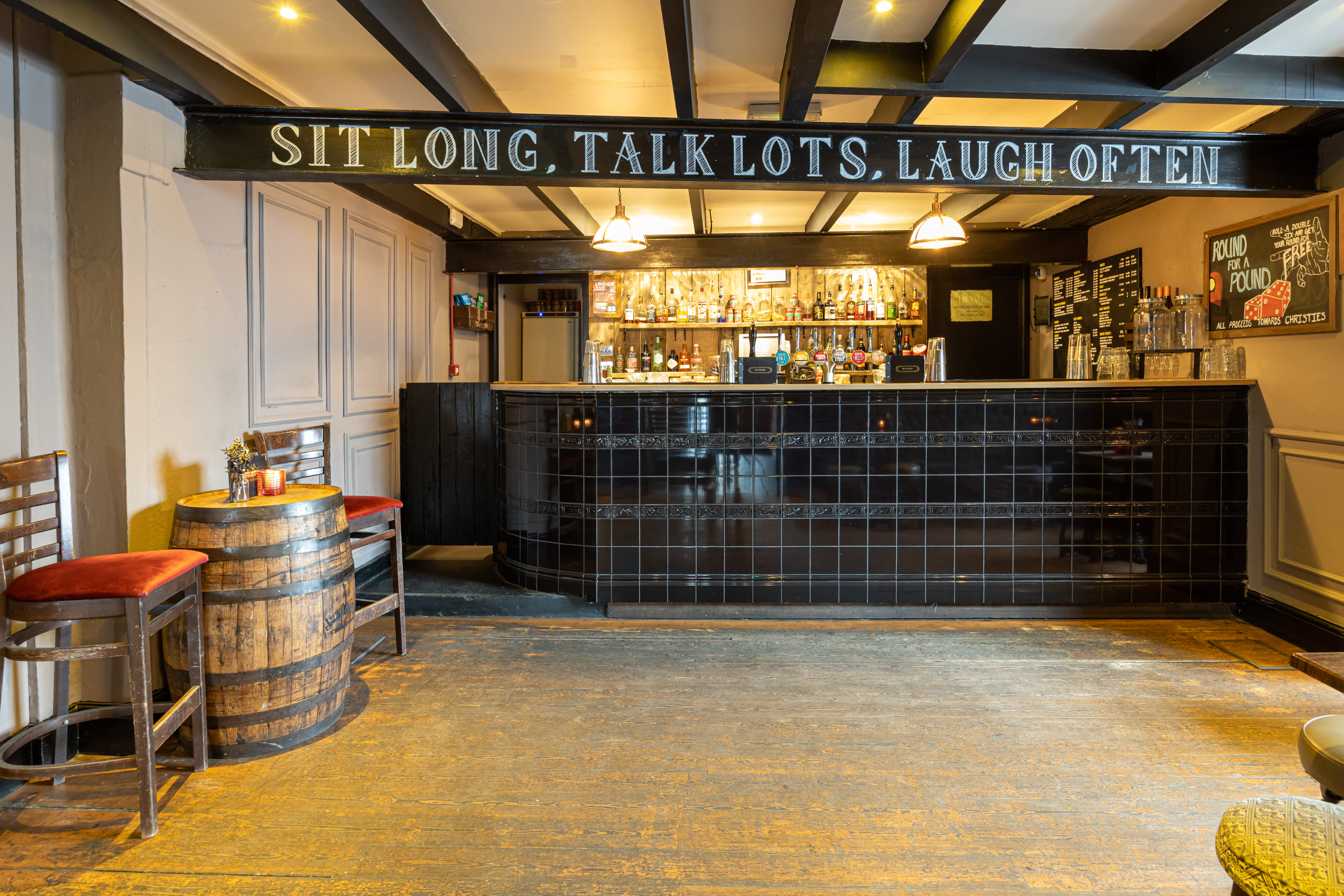 Reception Bar & Victorian Drinking Parlour 1