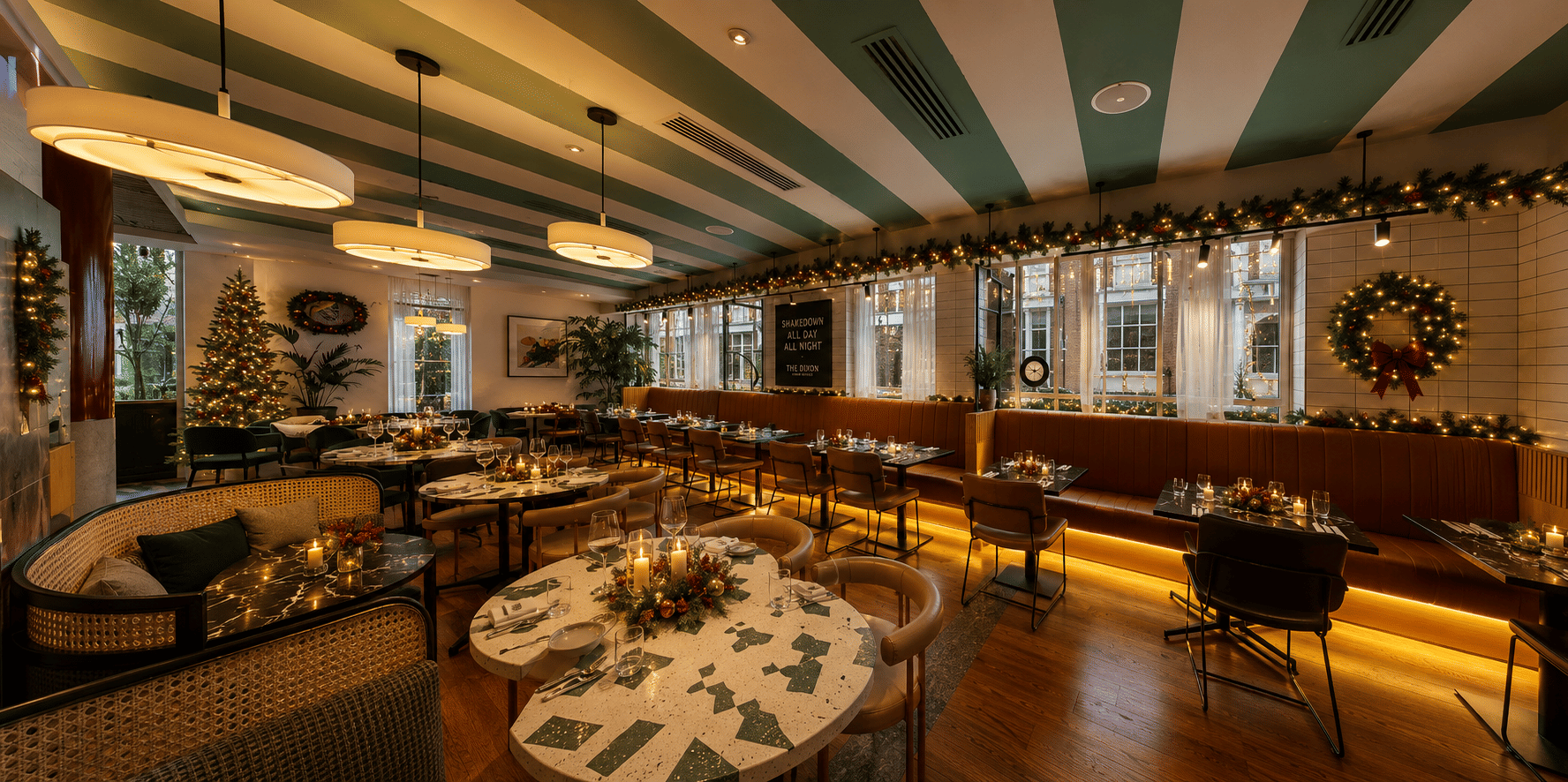 Christmas at Shakedown Restaurant