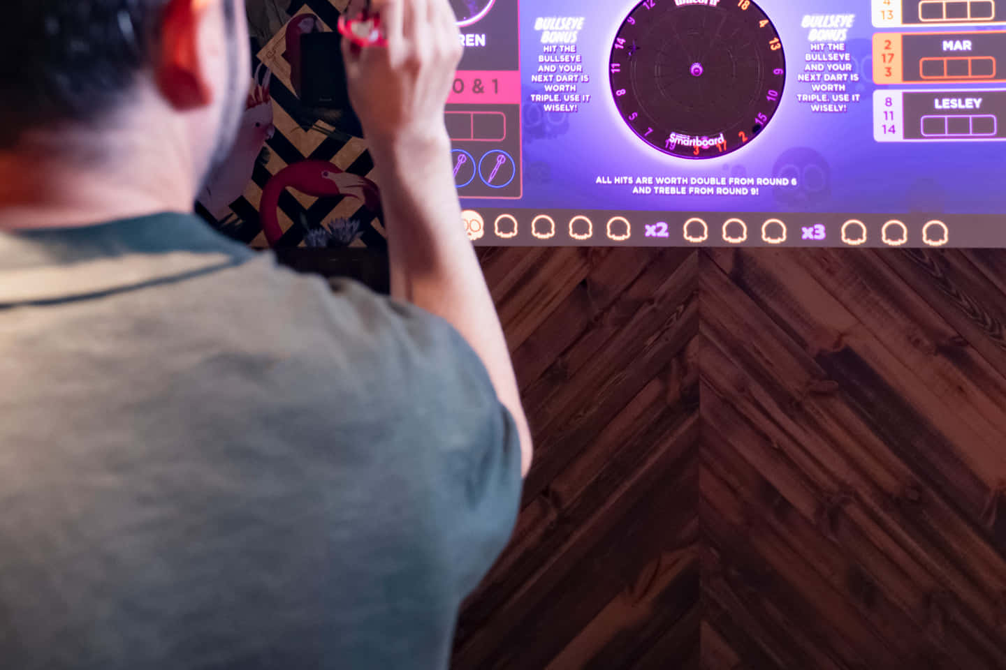 Shuffle, Foosball & Throw 4