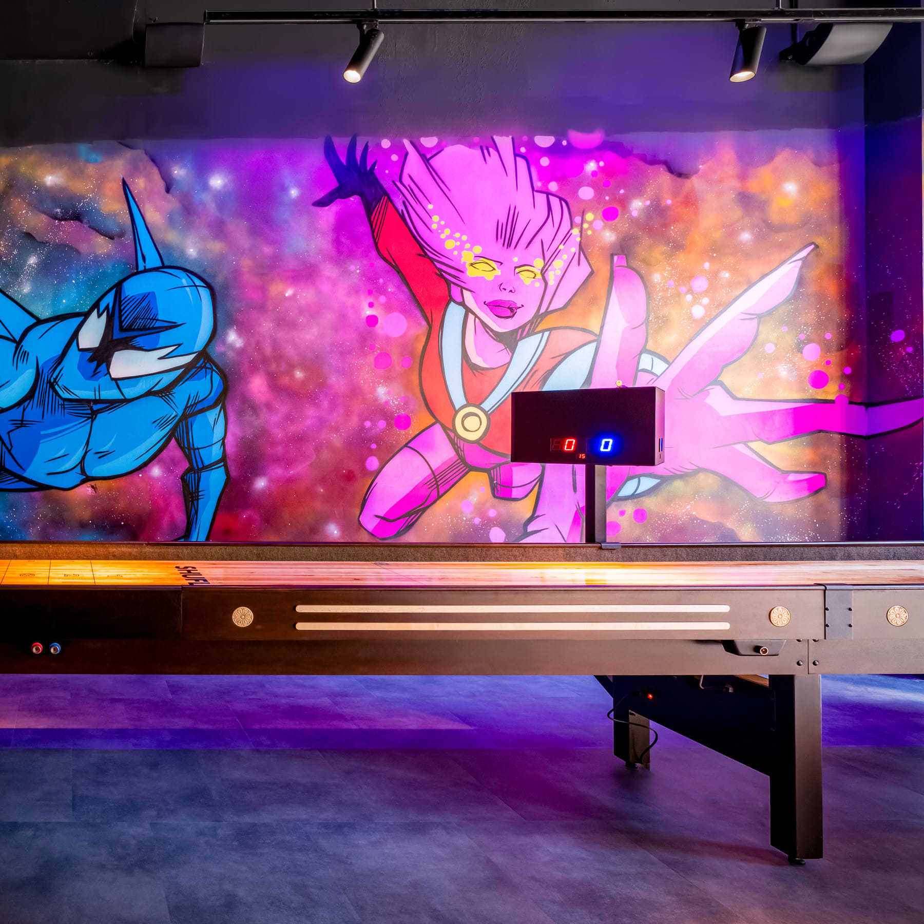 Shuffle, Foosball & Throw 2