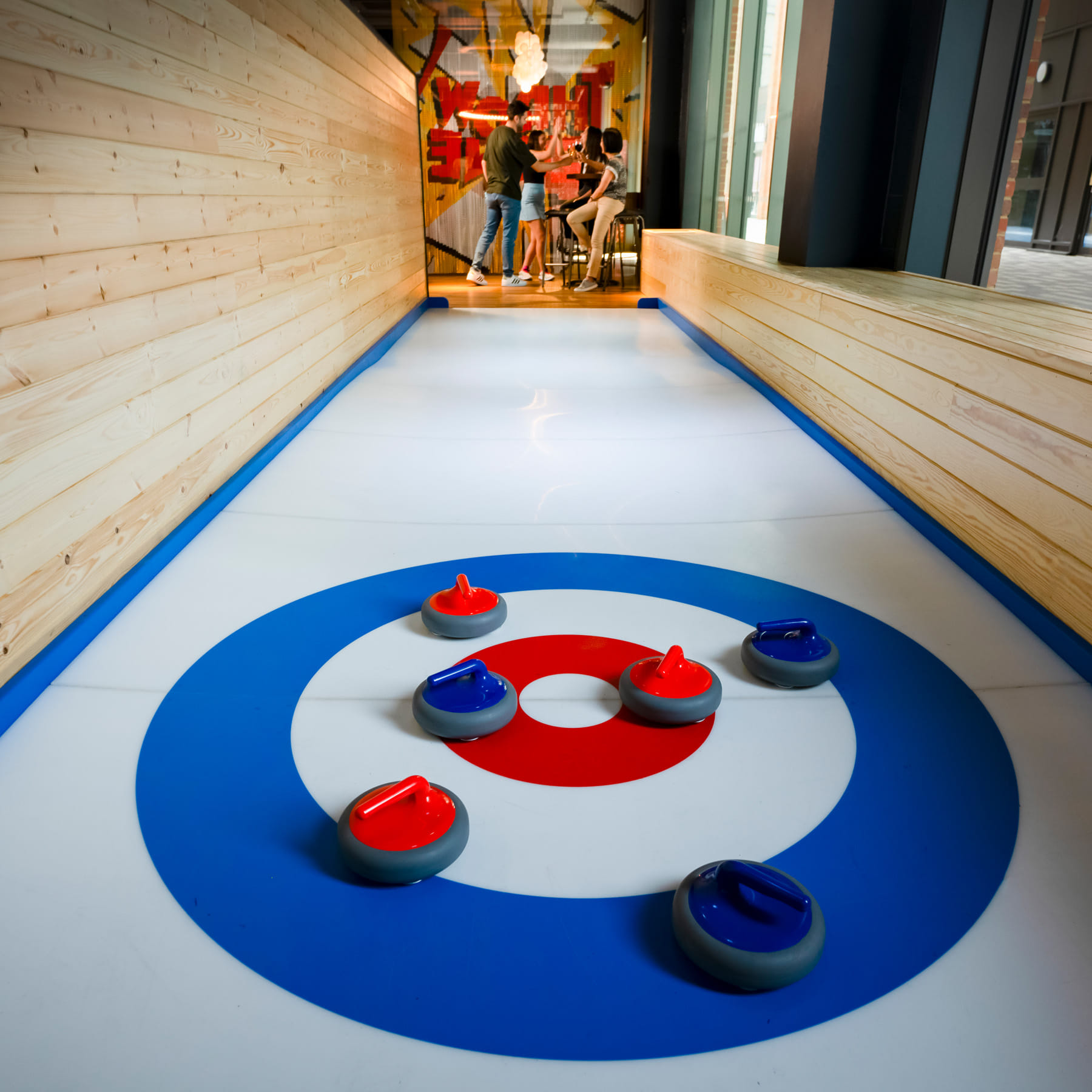 Shuffle, Throw, Wield & Curl