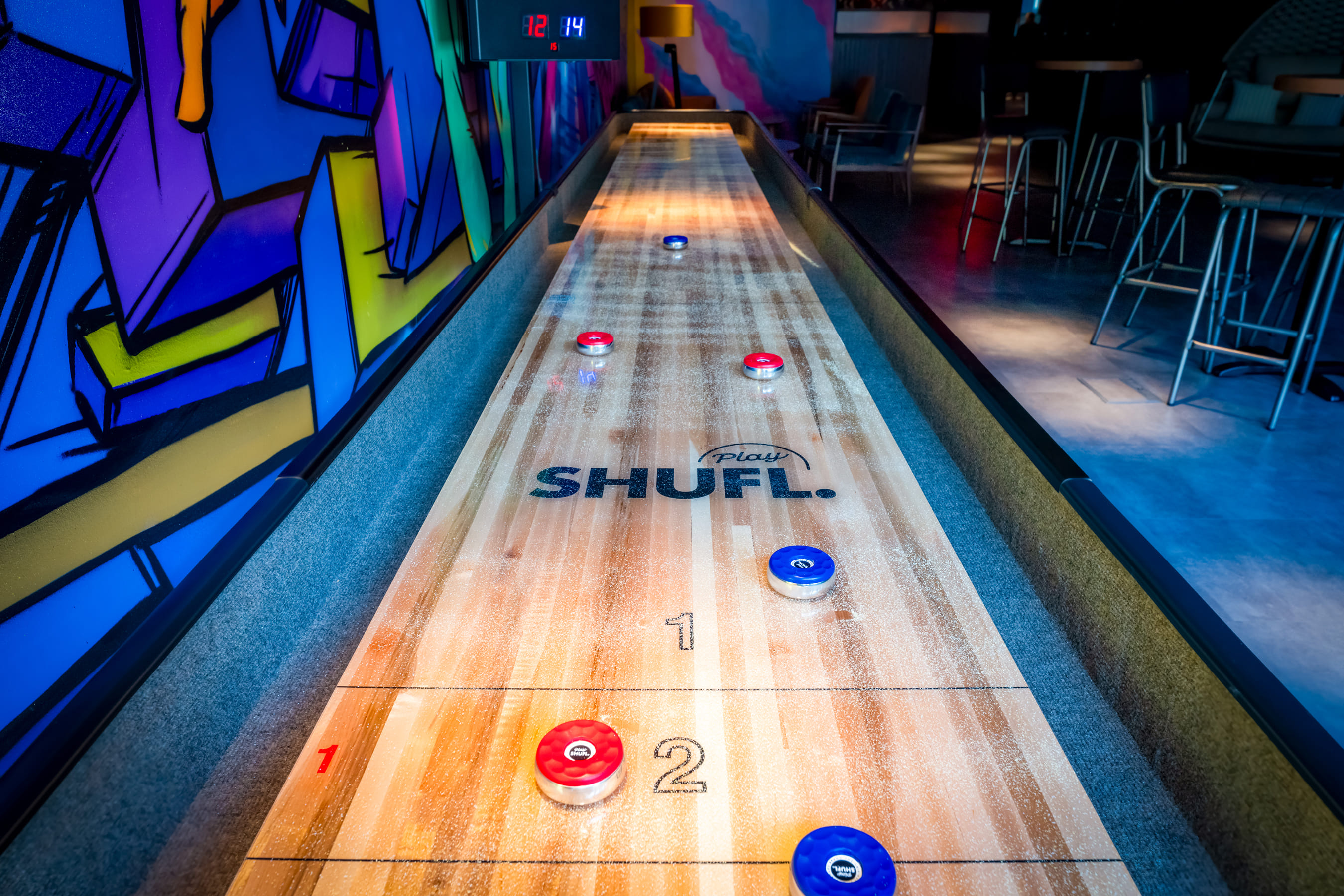 Shuffle, Throw, Wield & Curl 5