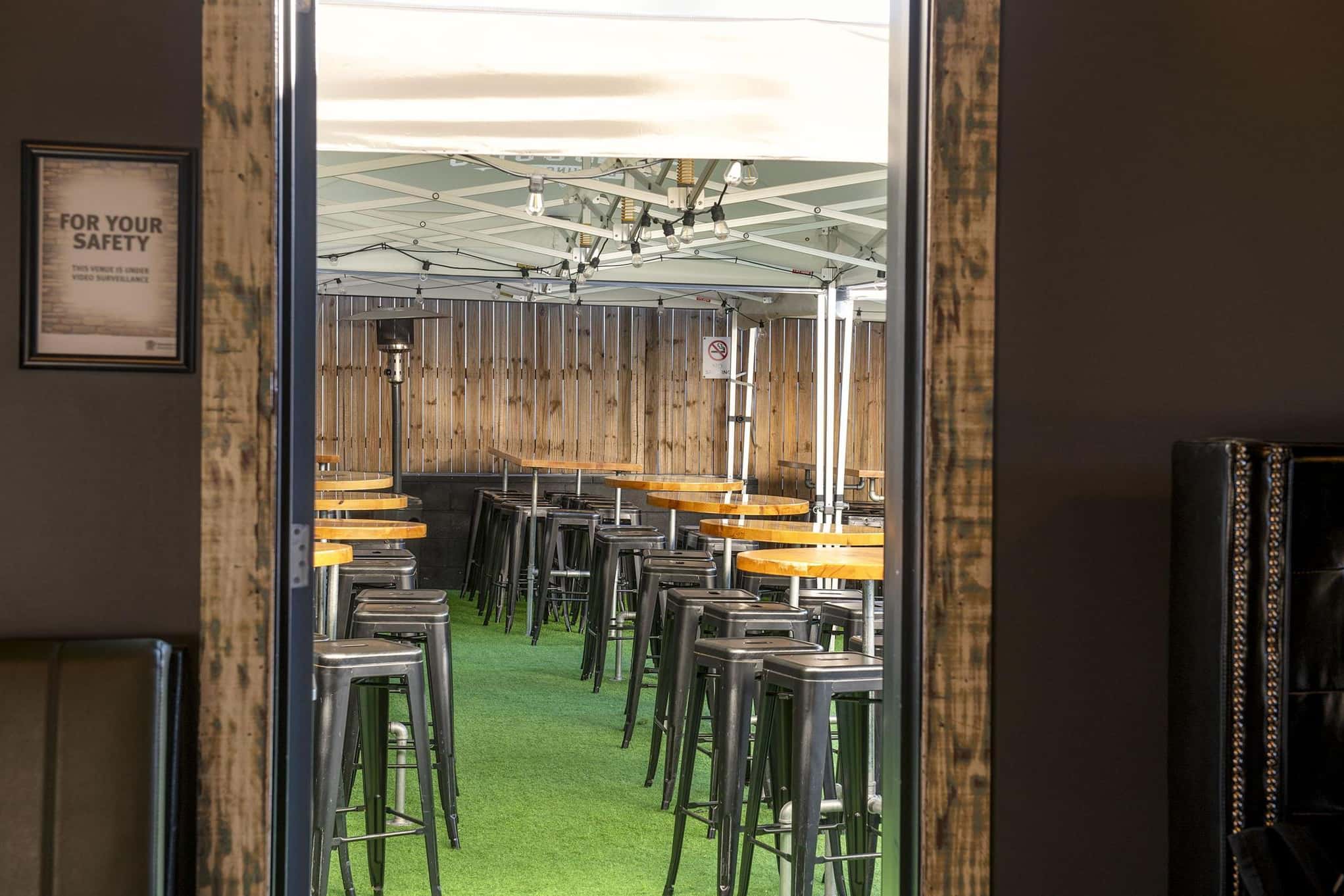 The Stag + Section of the Rear Outdoor Area 2