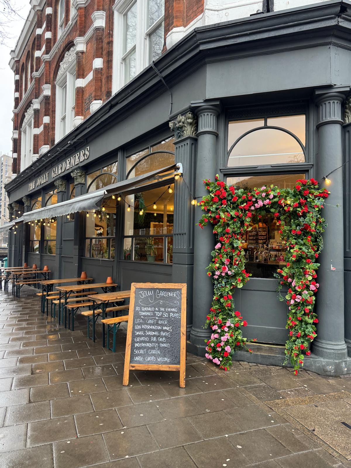 The Jolly Gardeners - Restaurant Hire