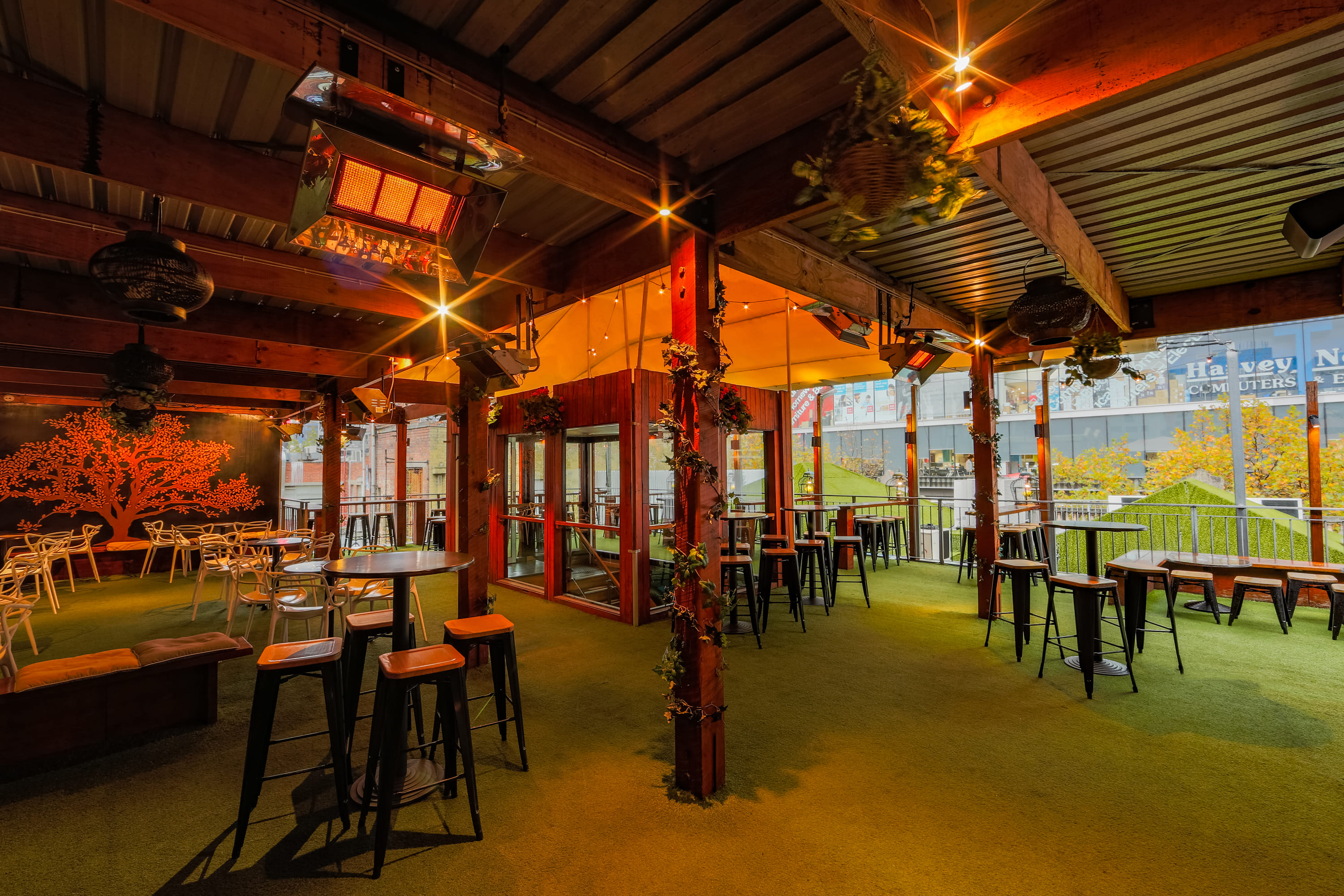 Reserved area on the Rooftop 1