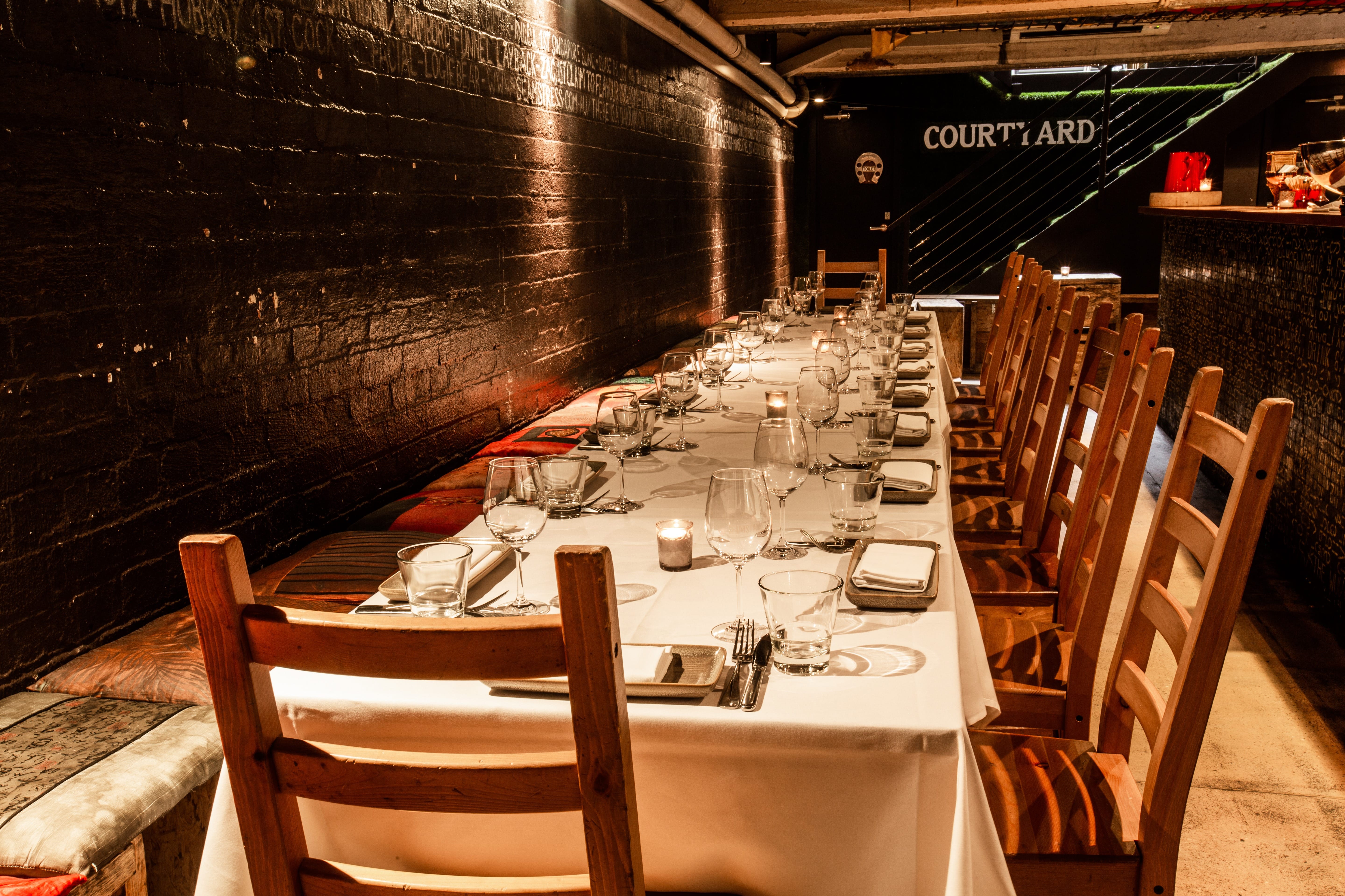 Sweatshop Basement Bar & Yard - Private Dining Room