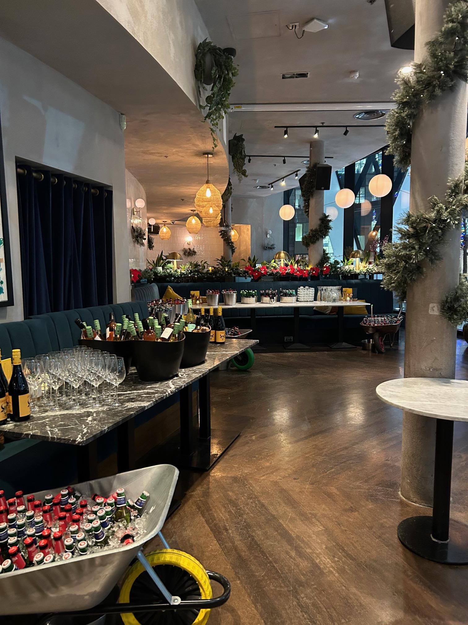 The Drawing room and Booth 8