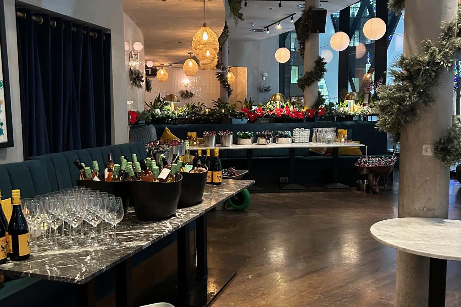 The Drawing room and Booth 8