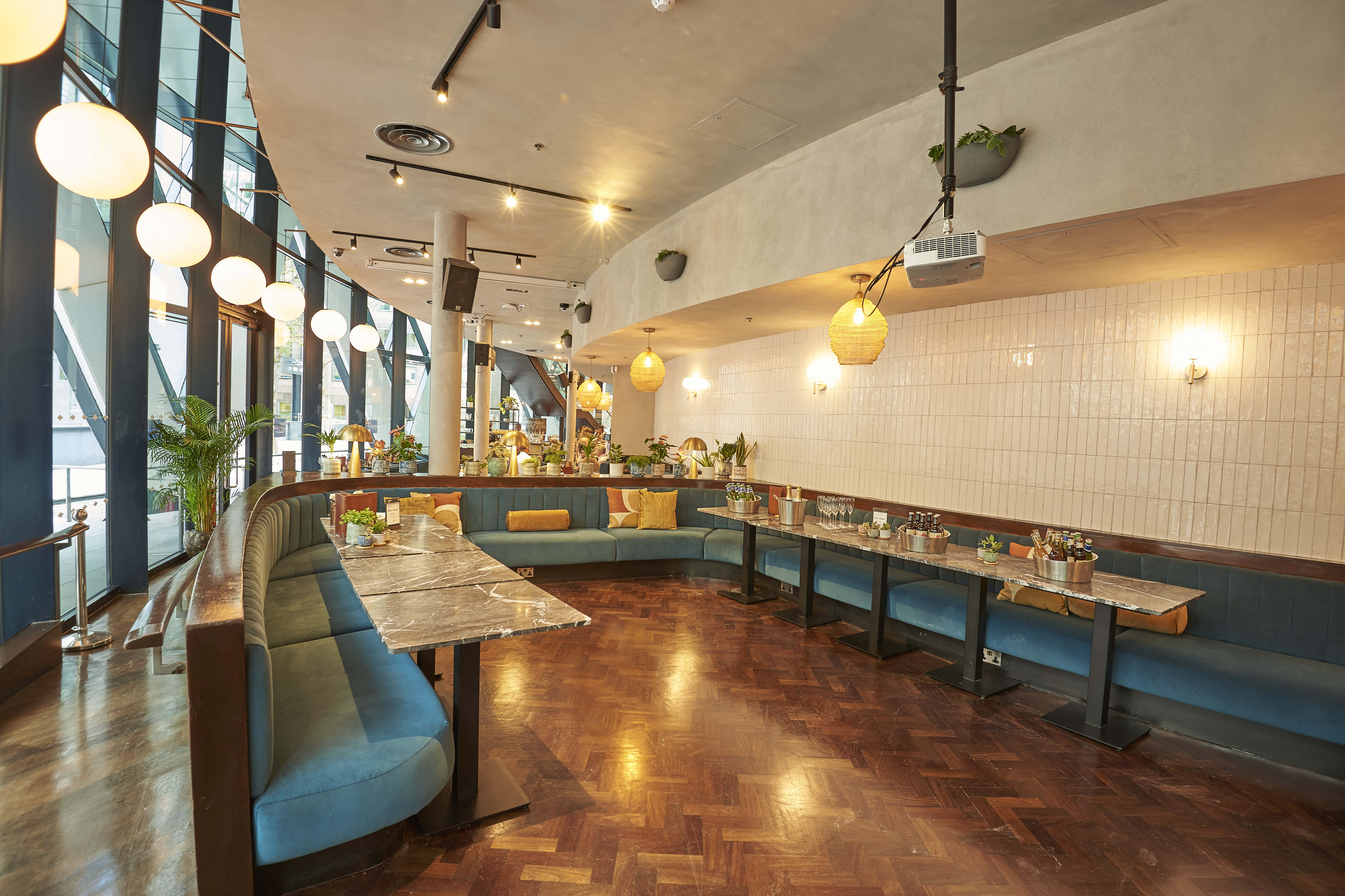 The Drawing room and Booth 1