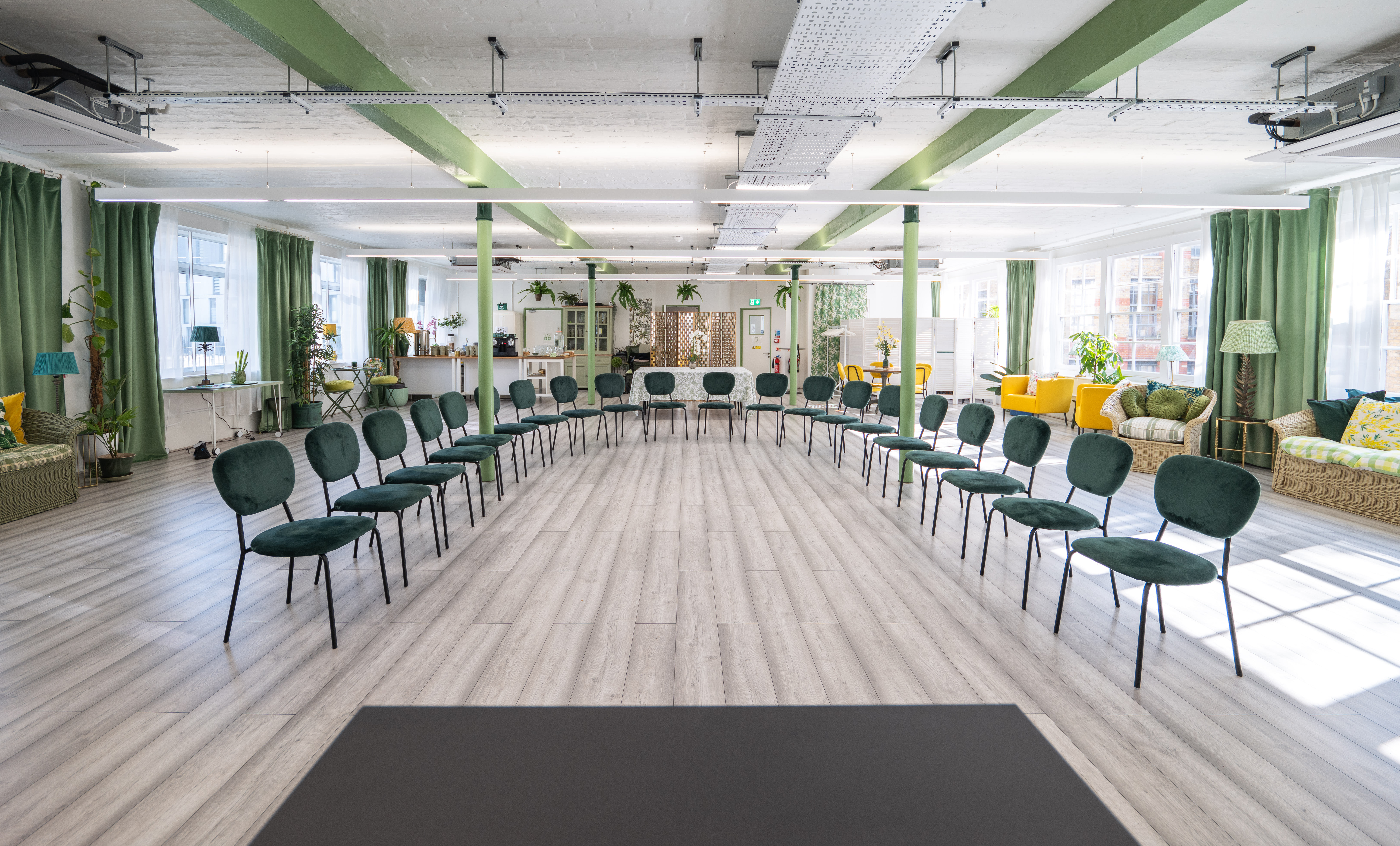 The Palm Room and the Studio 17