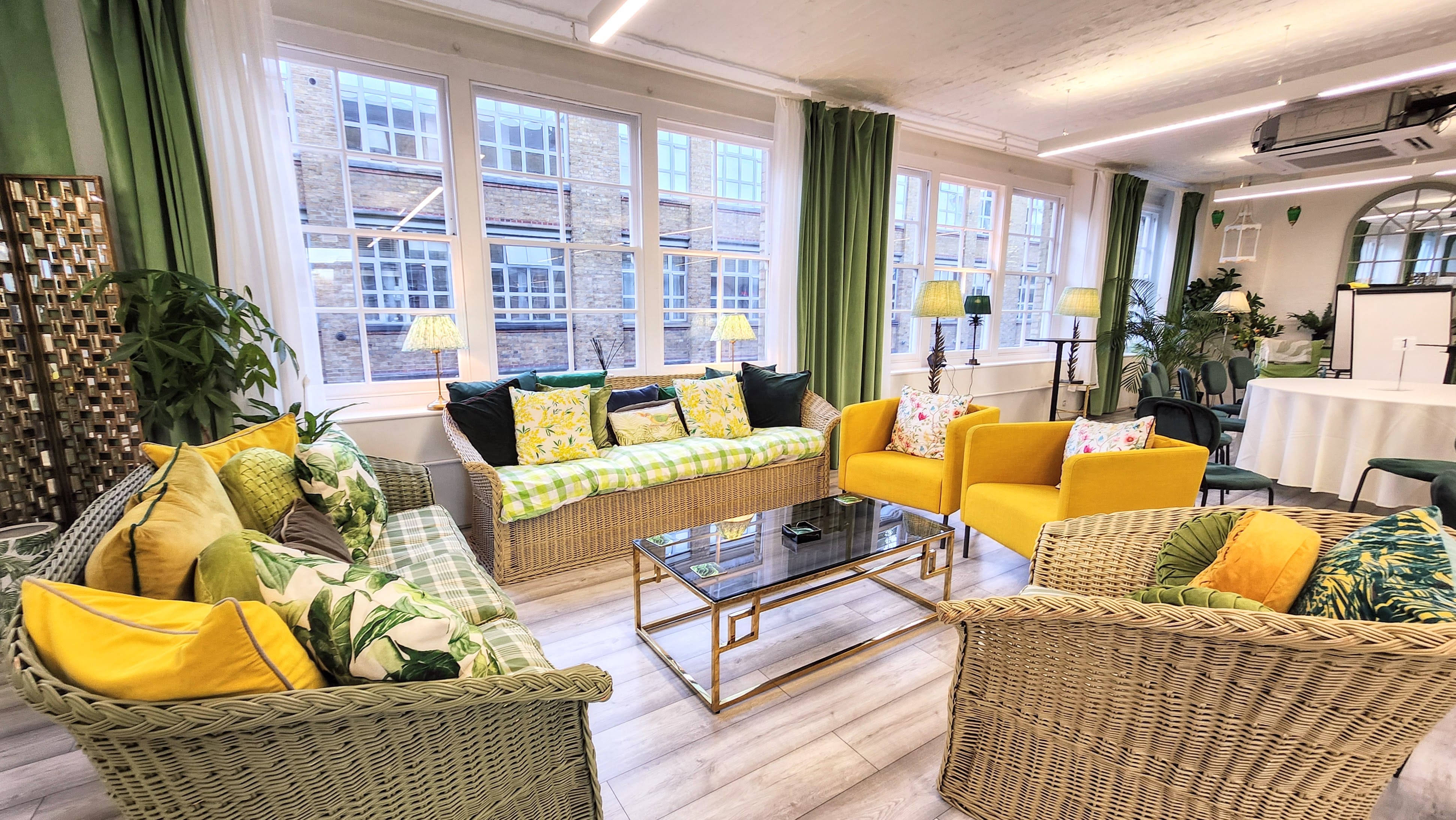 The Palm Room and the Studio 19